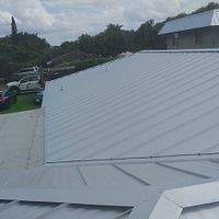 24ga 1" Nail-Strip Mill Finish by Total Roofing System The Metal Roof Experts