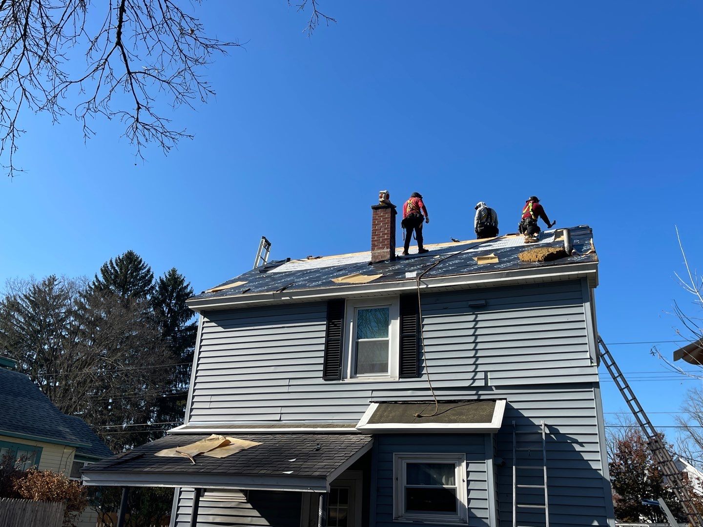 Residential Roofing Installation using GAF Timberline HDZ by Sensible Home Solutions