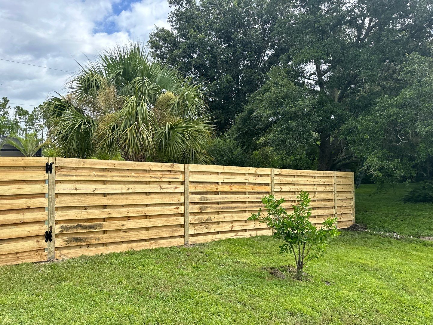 Wood Fence Installation using Wood Pressure Treated Fence  by Asap fence and gates, LLC