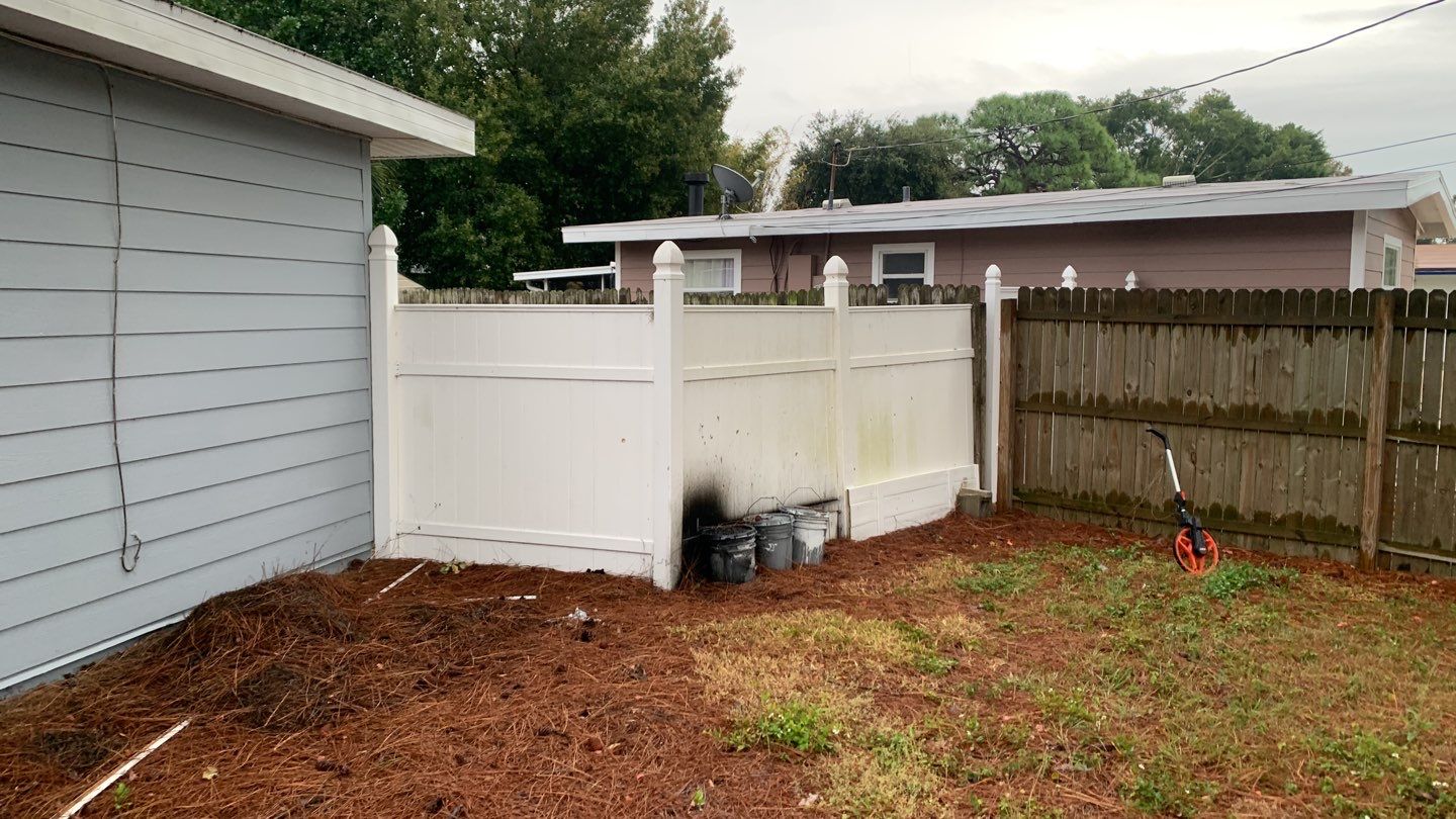 Sarasota, FL 6ft. Tall White Vinyl Privacy Fence by Asap fence and gates, LLC