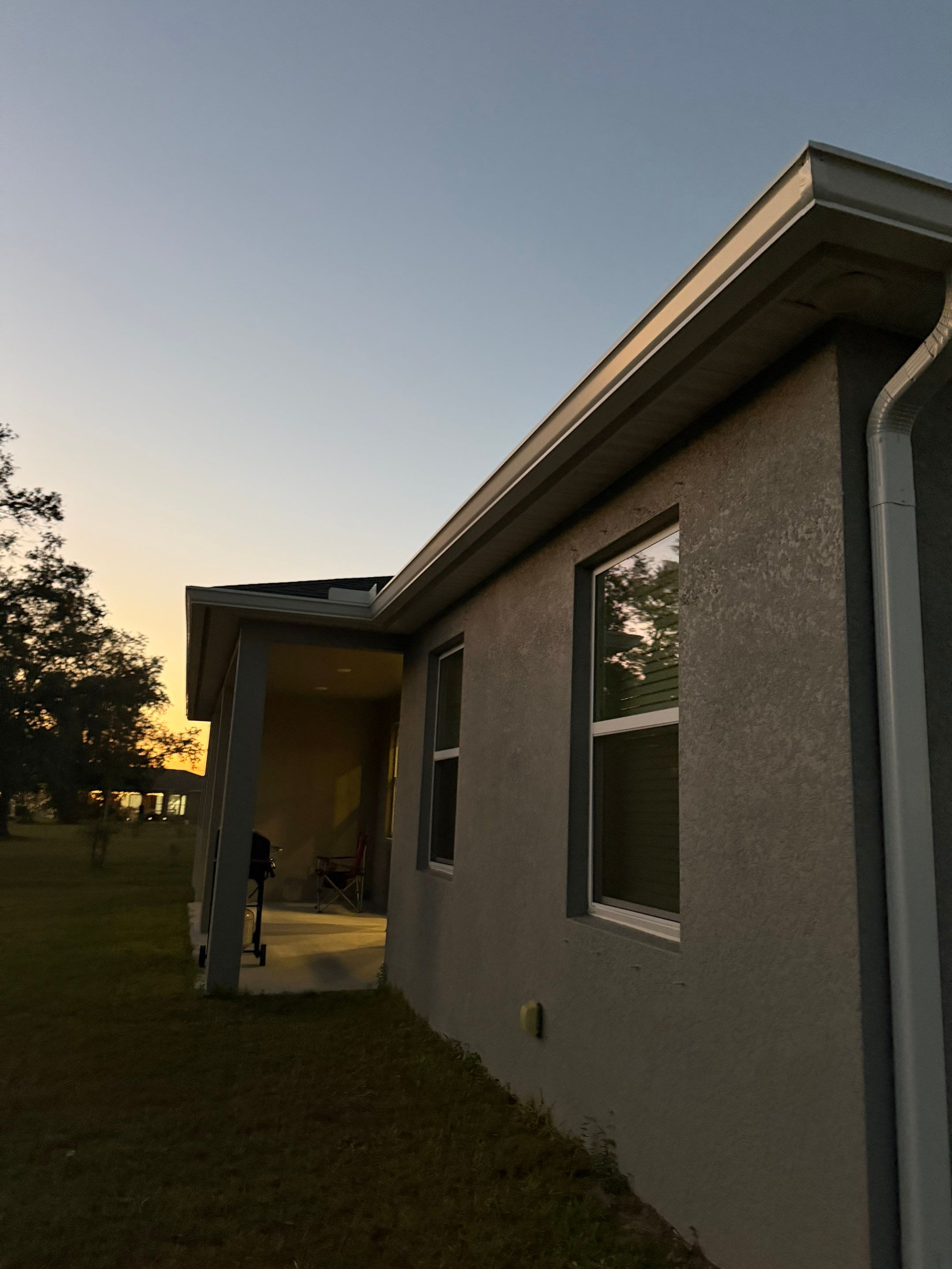 6-inch K-style Seamless Gutters in Punta Gorda FL by Gutter Professors