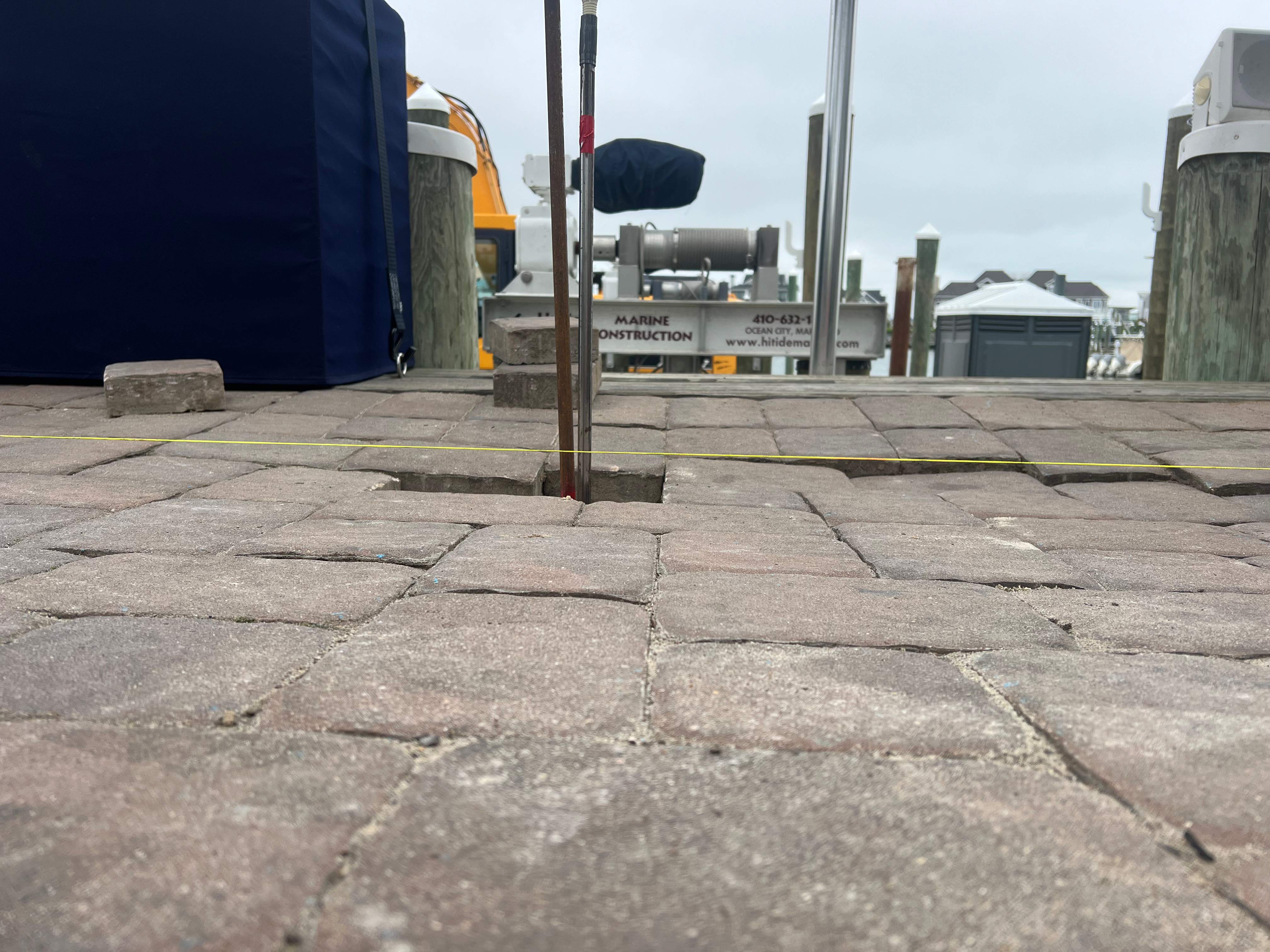 Ocean City Bulkhead Seal/Void Fill by East Coast Poly Solutions 