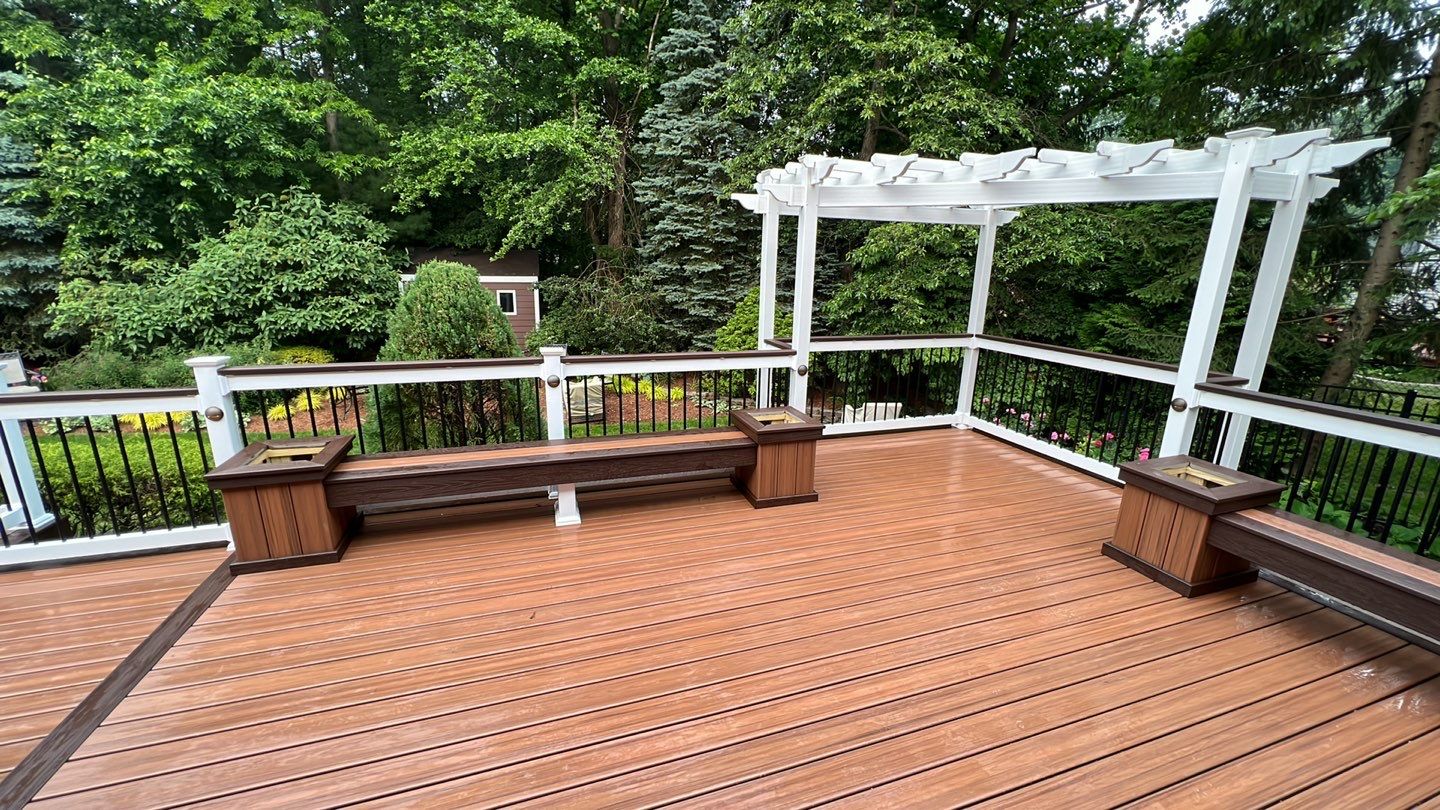 Deck resurface in Berkeley heights  by deck guardian