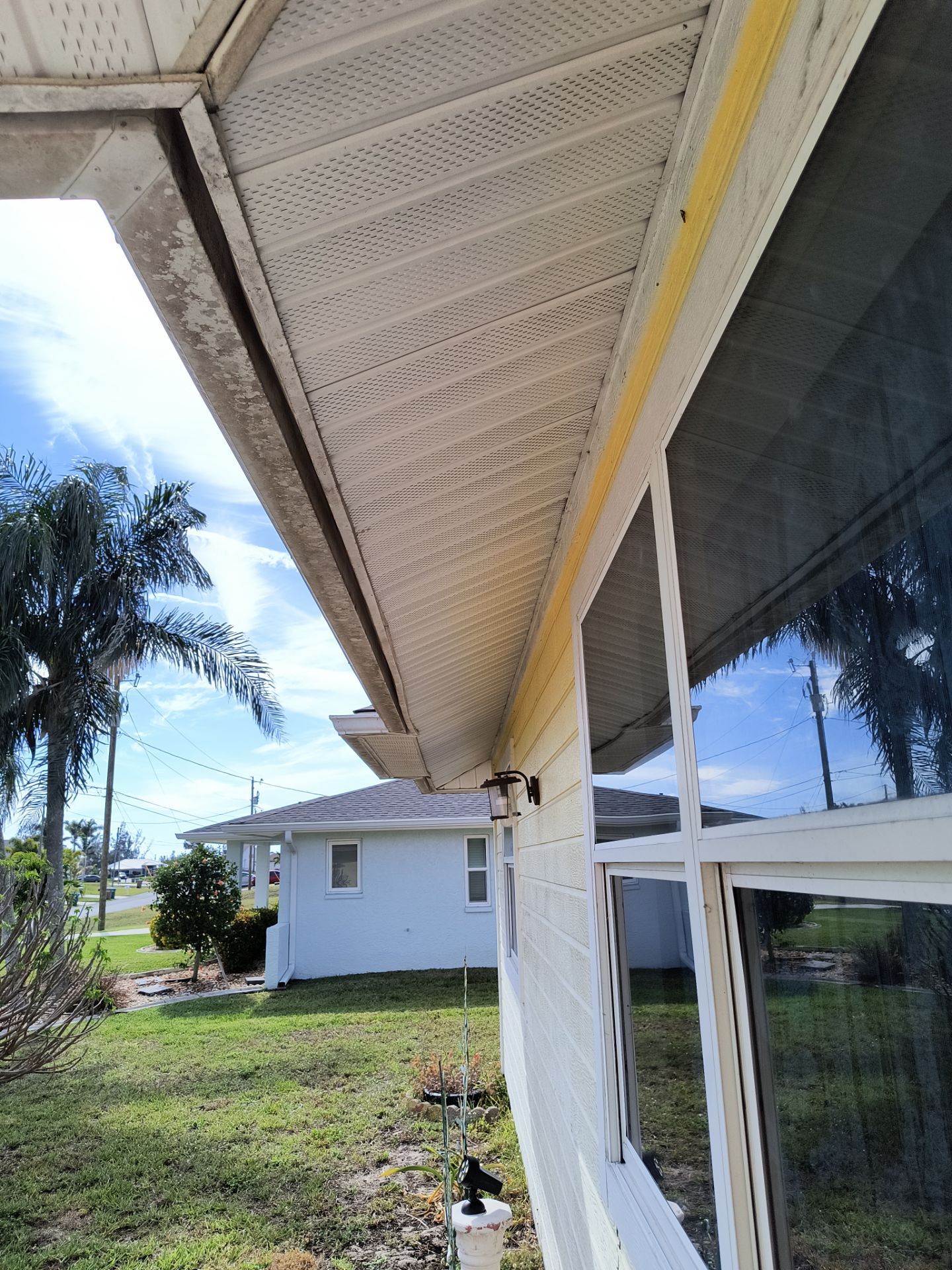 Soffit Installation in Cape Coral FL by Gutter Professors