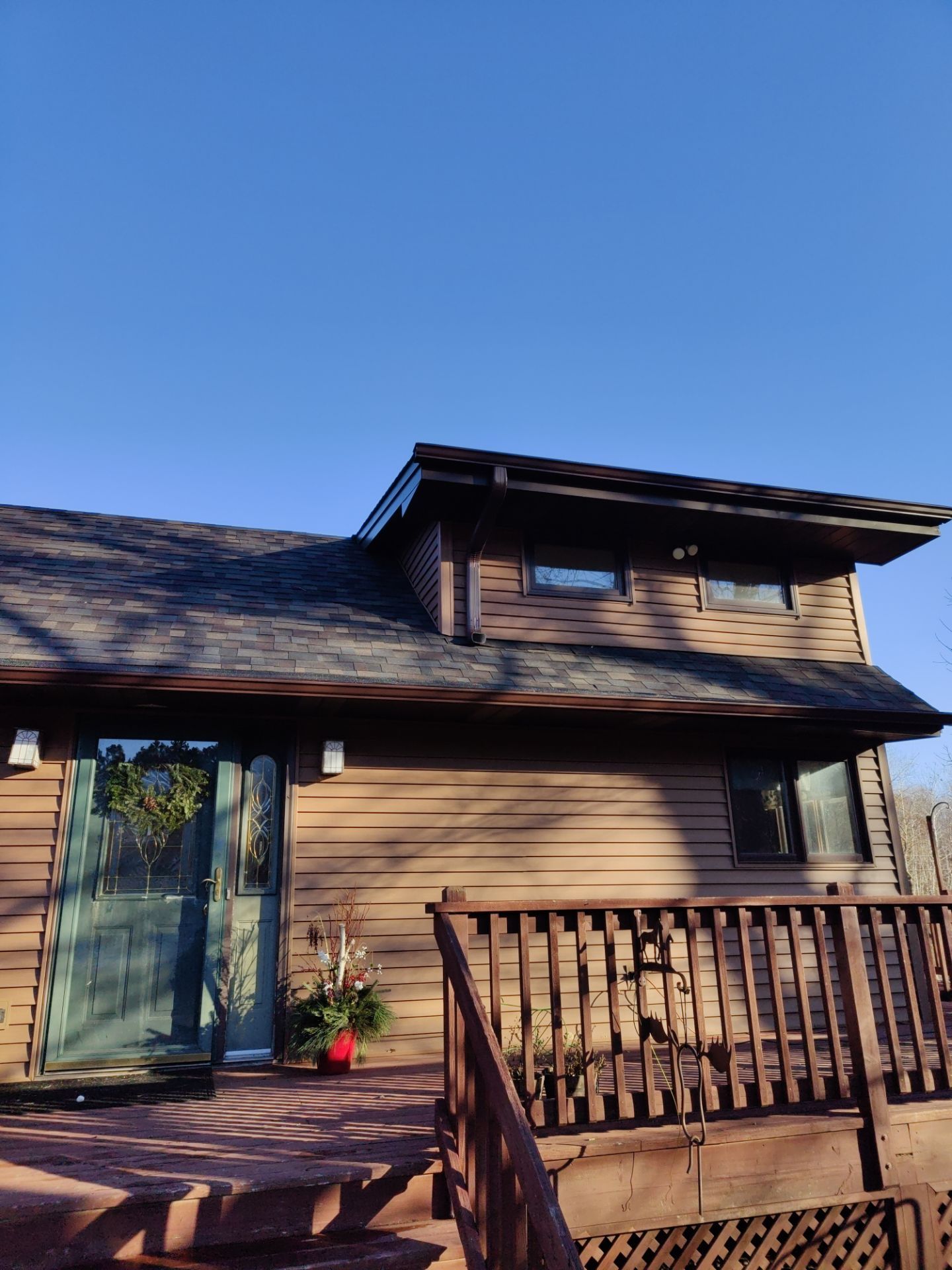 5" Gutters in Harris by Next Level Seamless Gutters / Exteriors Inc.