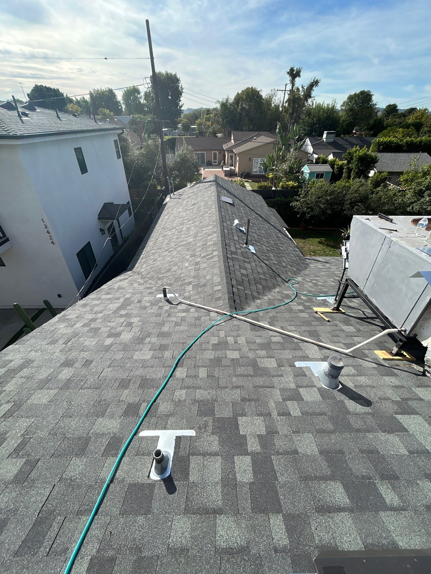 Partial reroof - Residential Project in LA by Hull Brothers Roofing