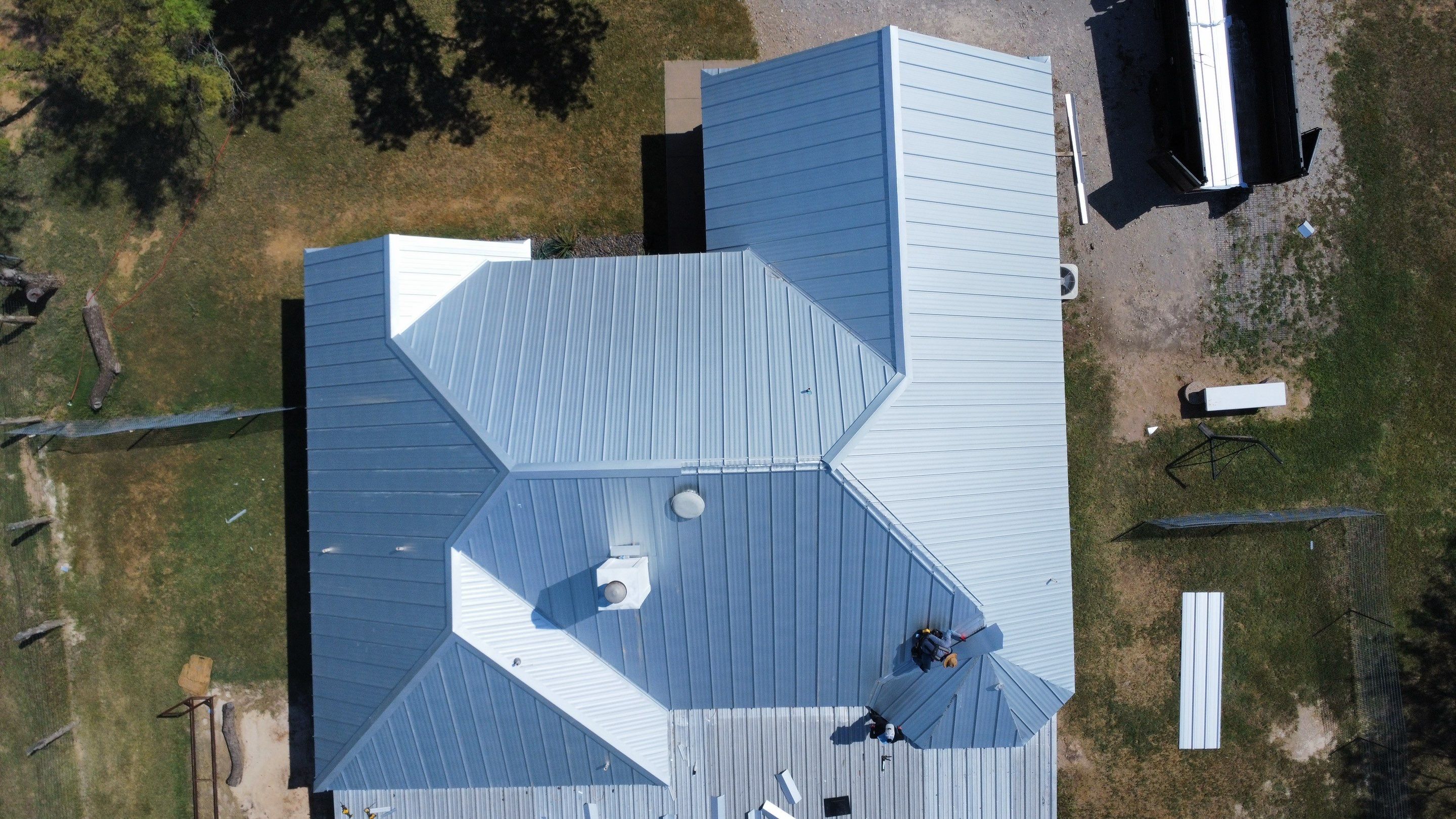 Galvalume Plus Project by Sky Roofing and Remodeling