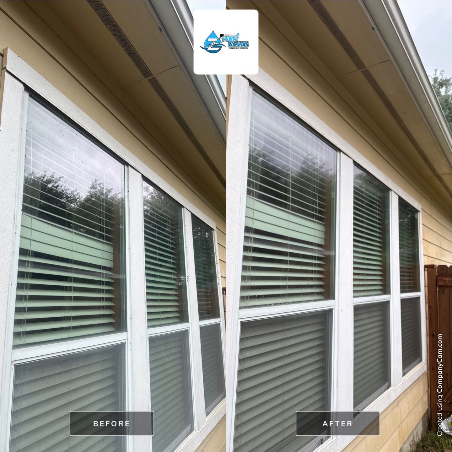 Complete Exterior House Wash and Concrete Cleaning in Fresno by Zeal Power Washing