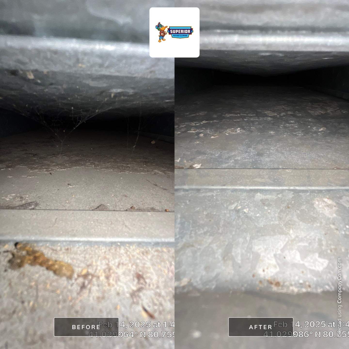 Air Duct Cleaning With a Vacuum Truck in Canfield, OH by Superior Air Duct Cleaning