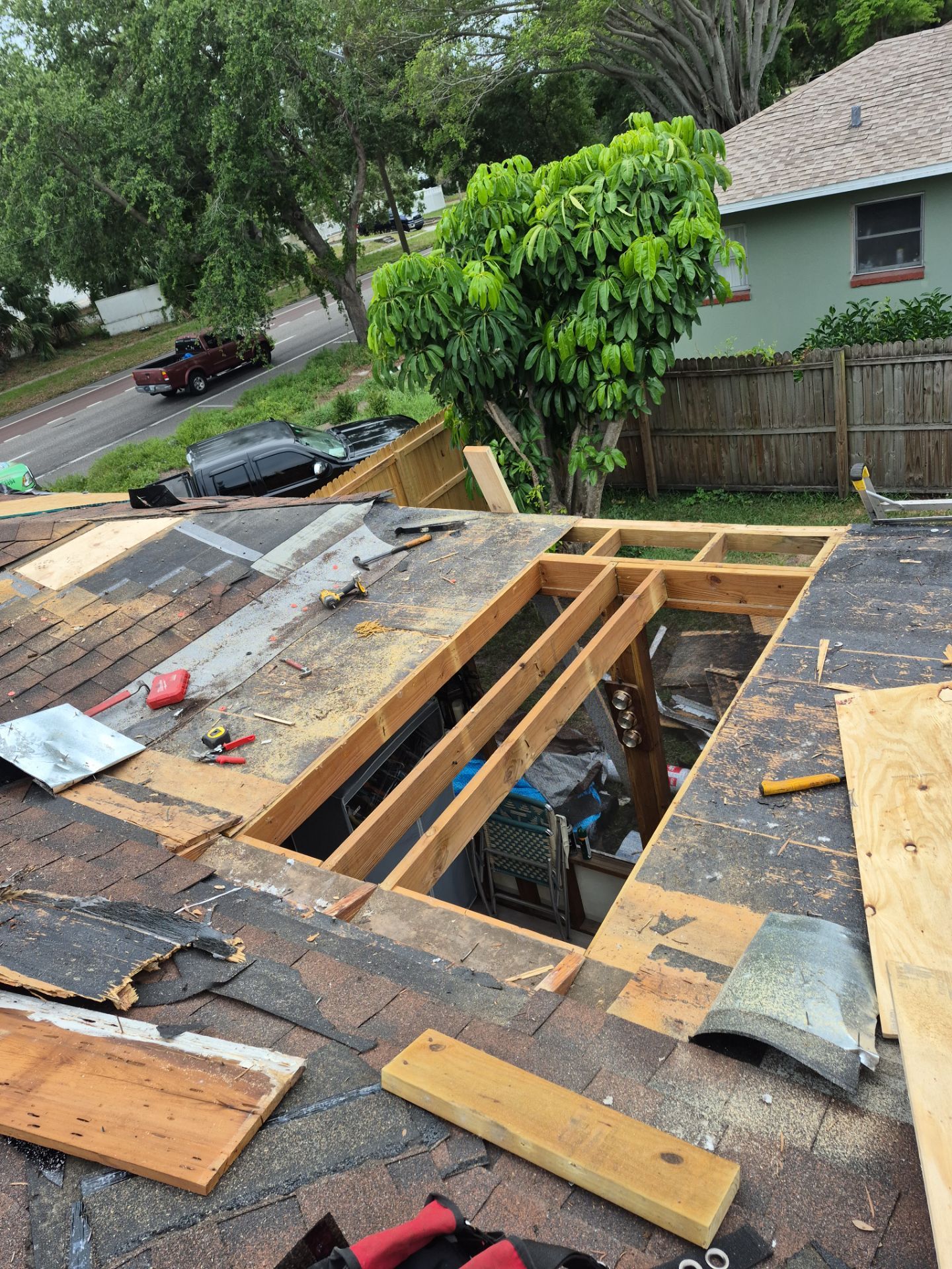 Project in St. Petersburg 33713 by Mitchell Roofing Company LLC 