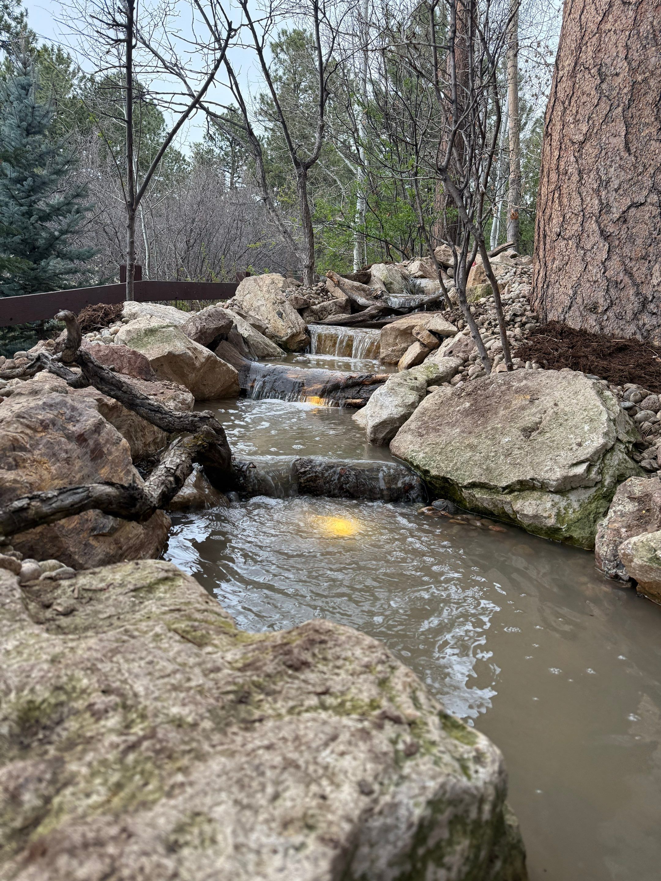 Pondless in Castle Pines by JRM landscape & design