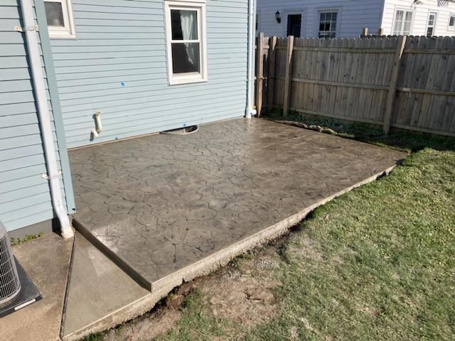 Stamped Concrete by Ivy Lea Construction