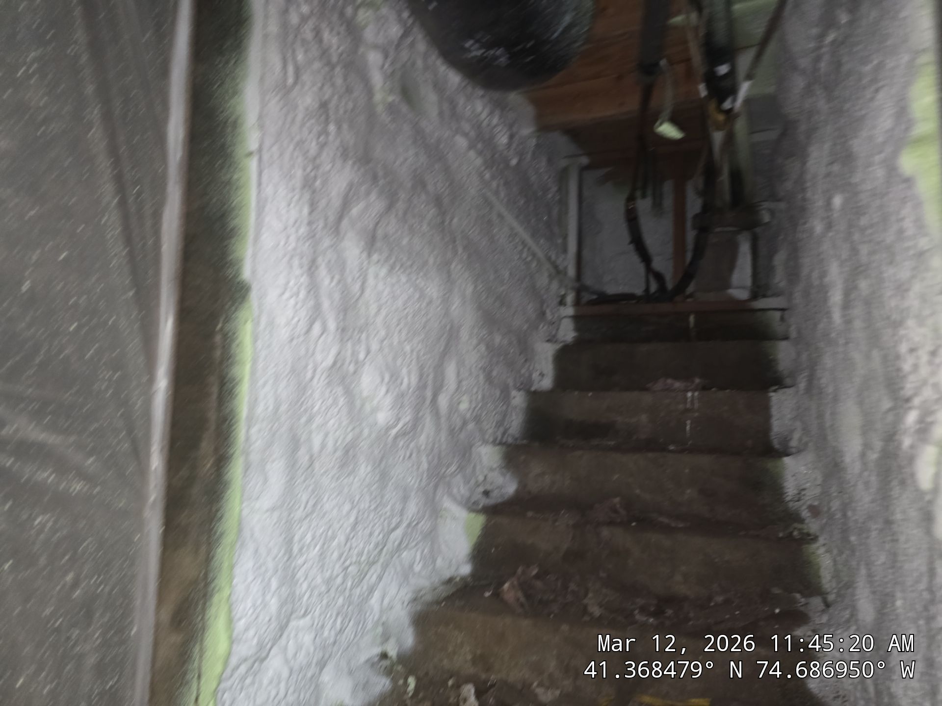 Basement Exterior Walls using Closed Cell Spray Foam by NYS Foam & Energy