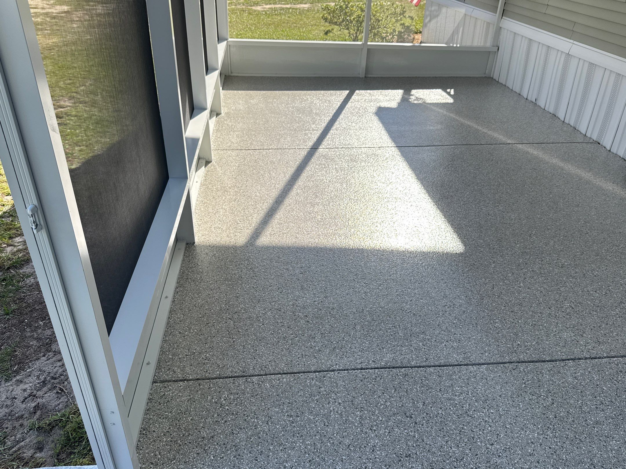 Porch in Fort McCoy, FL in Mount Everest  by Cross Creek Concrete Coatings