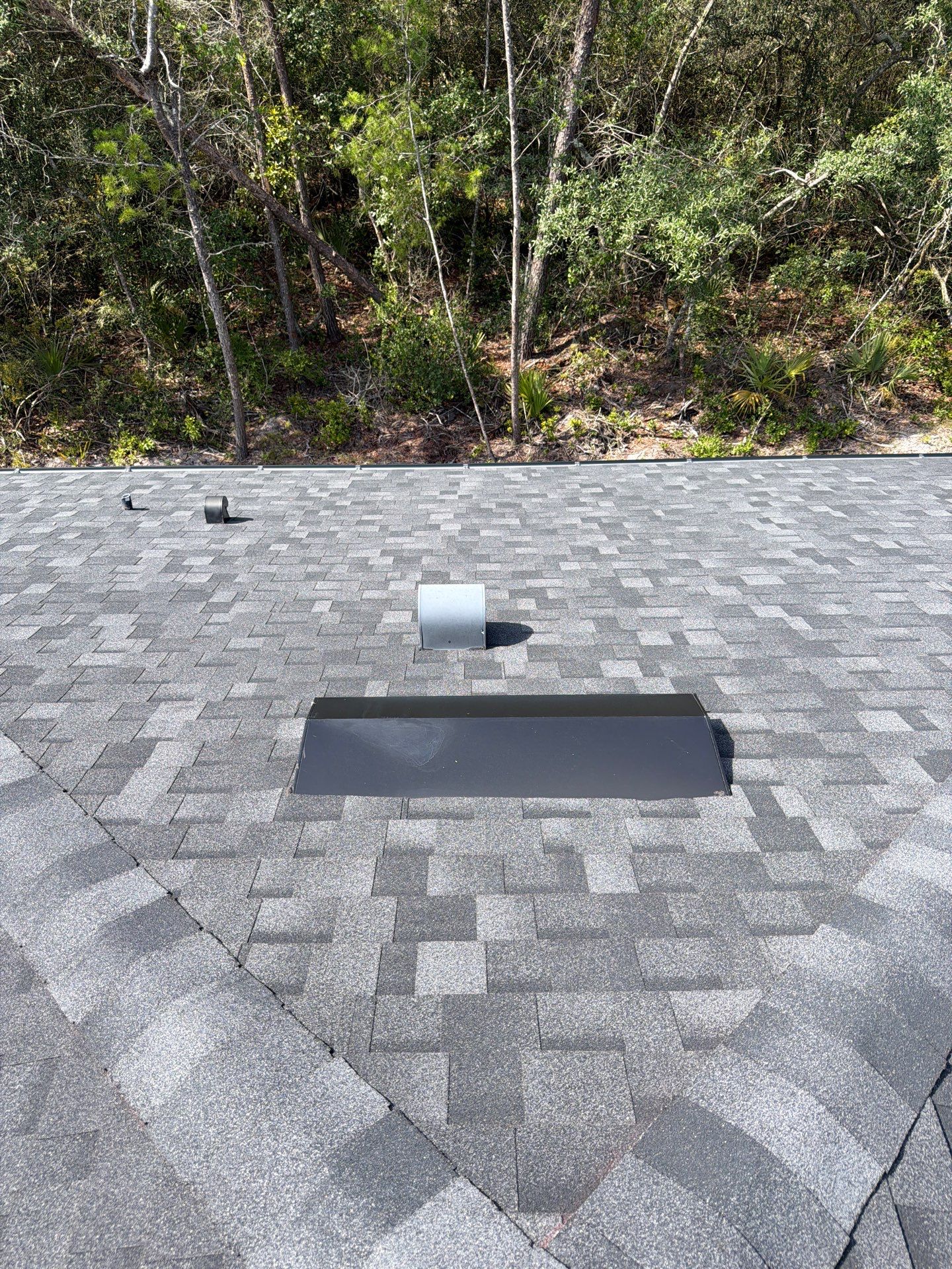 GAF Asphalt Shingle Roof Replacement with Skylight in Eustis by Fortified Roofing Solutions Corp.