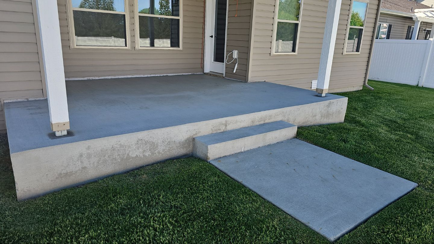Patio Transformation using Santa Fe Hybrid by Croc Coatings, LLC