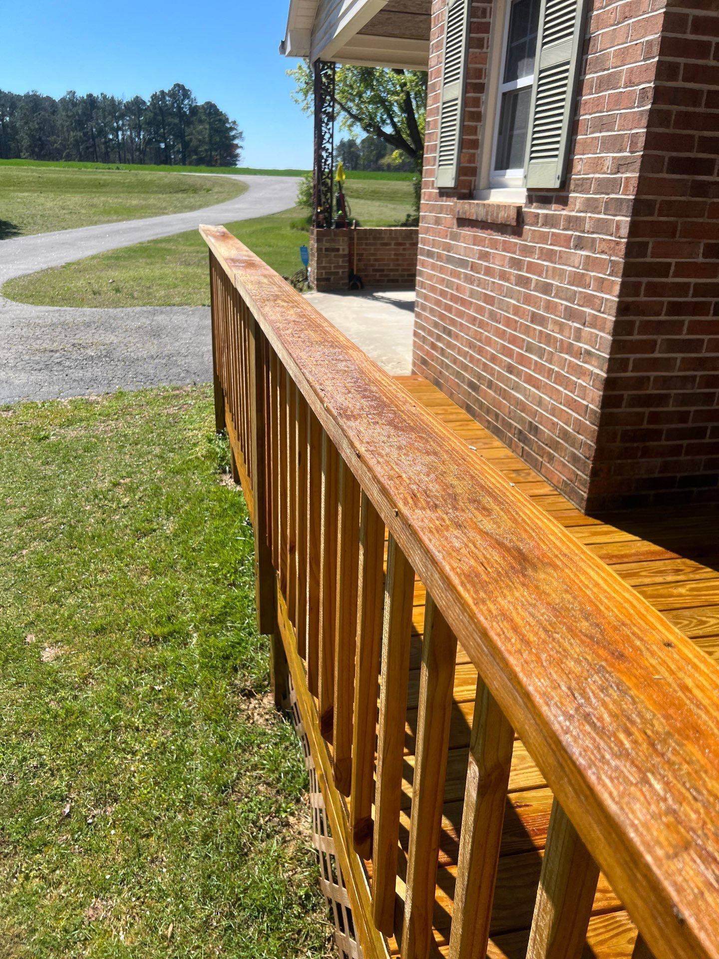 Weathered Deck using Wood Sealant by DuraSeal