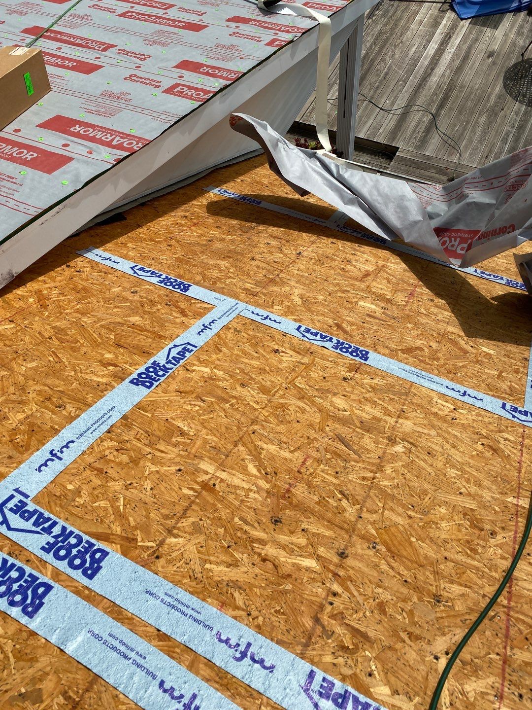Commercial Roofing Installation using Roof Replacement by American Roofing & Construction LLC