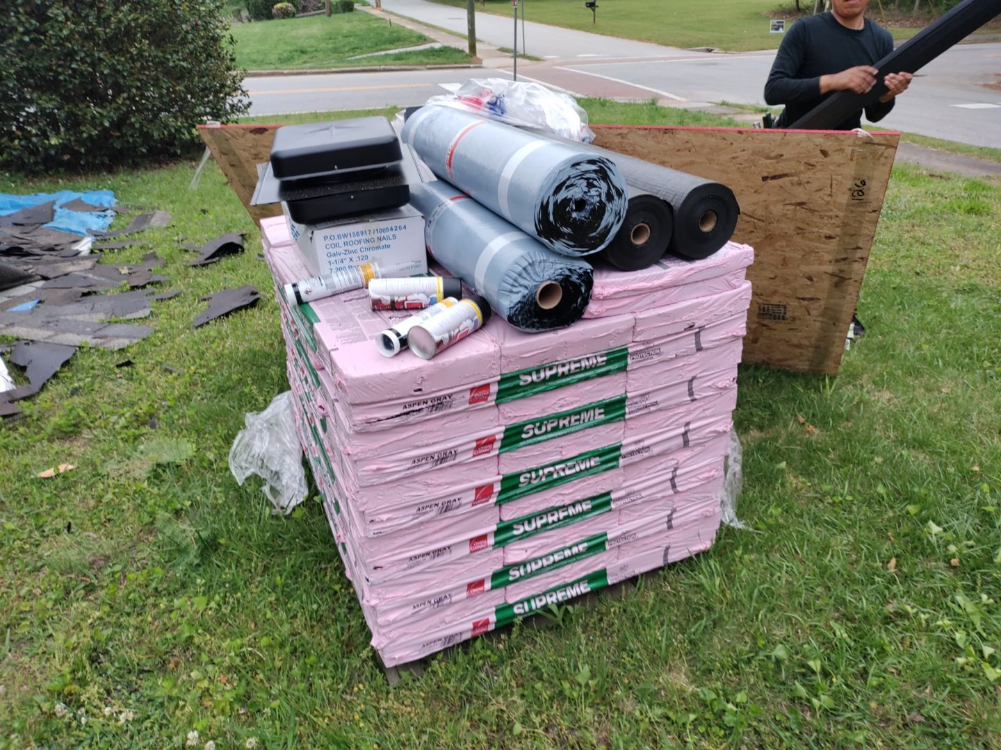 Residential Roofing Installation using Owens Corning by Inspector Roofing and Restoration