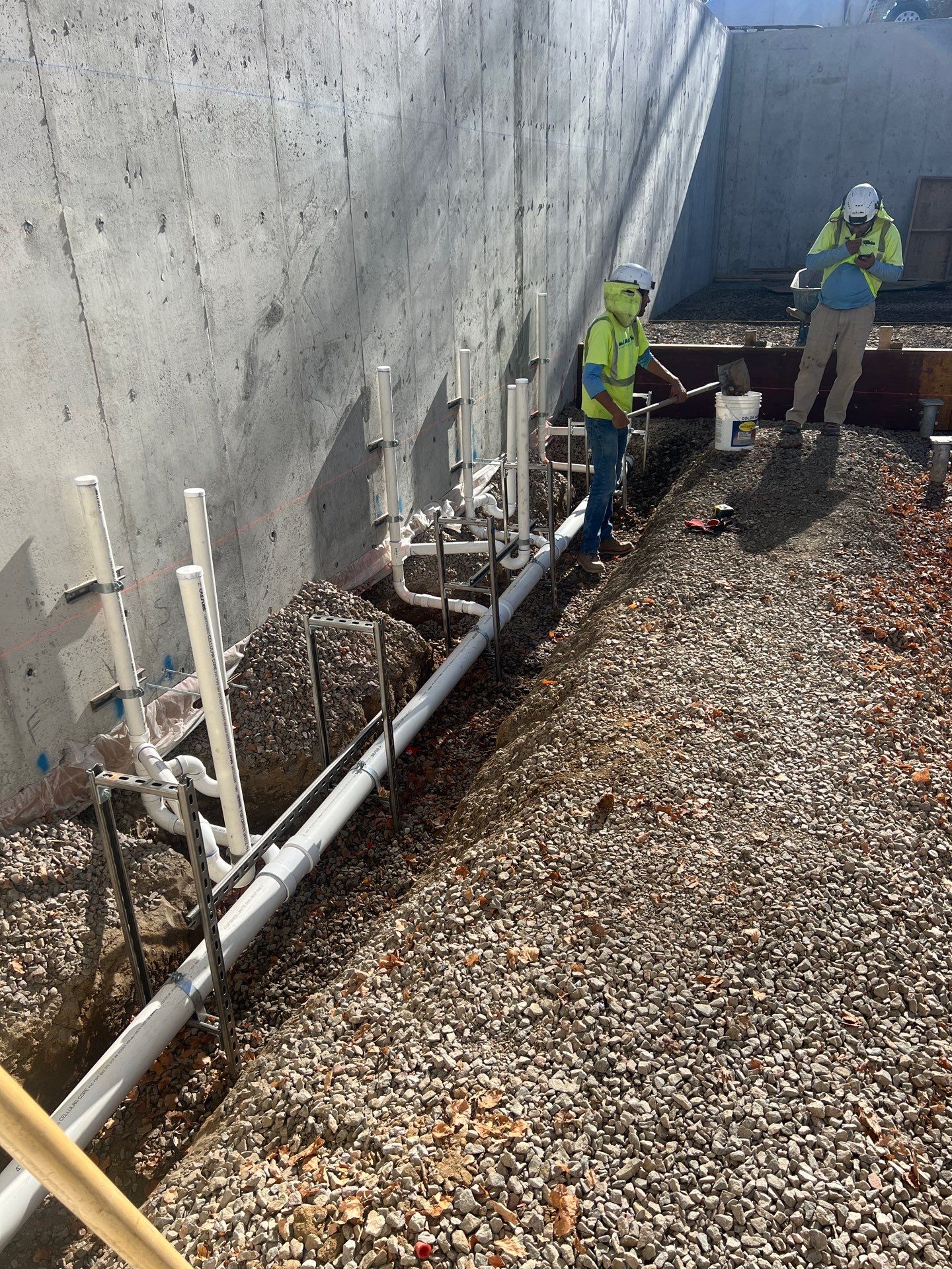 Concrete Patios, Driveways, Sidewalks using concrete by Cain Construction