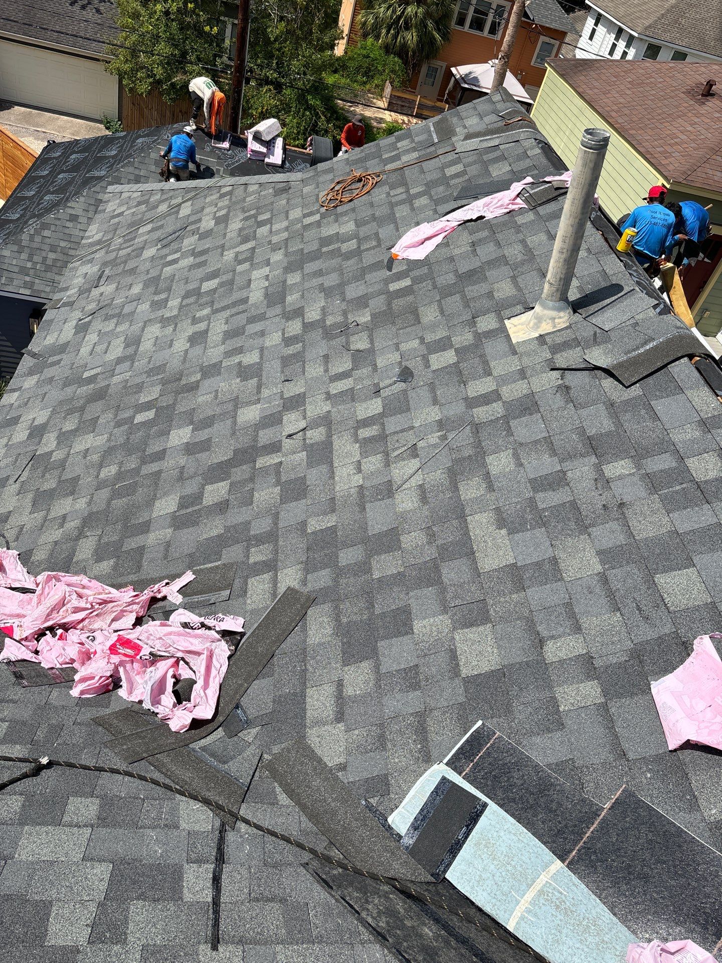 Residential Roofing Repair using Owen's Corning Duration (Lifetime) Shingles by Roof Repair Services LLC