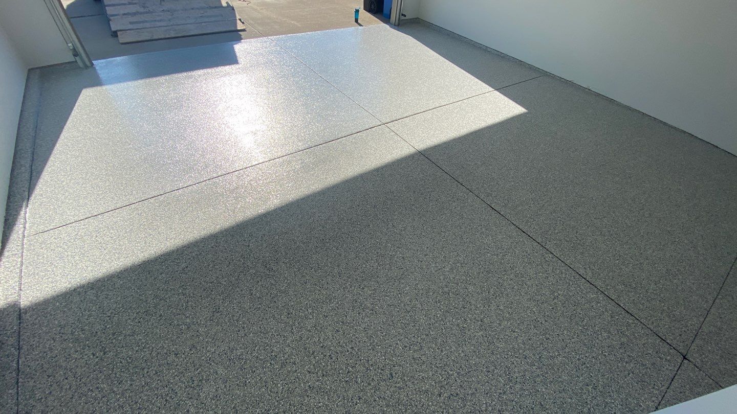 Garage using Tidalwave by Select Painting, Coatings & Garage Cabinets