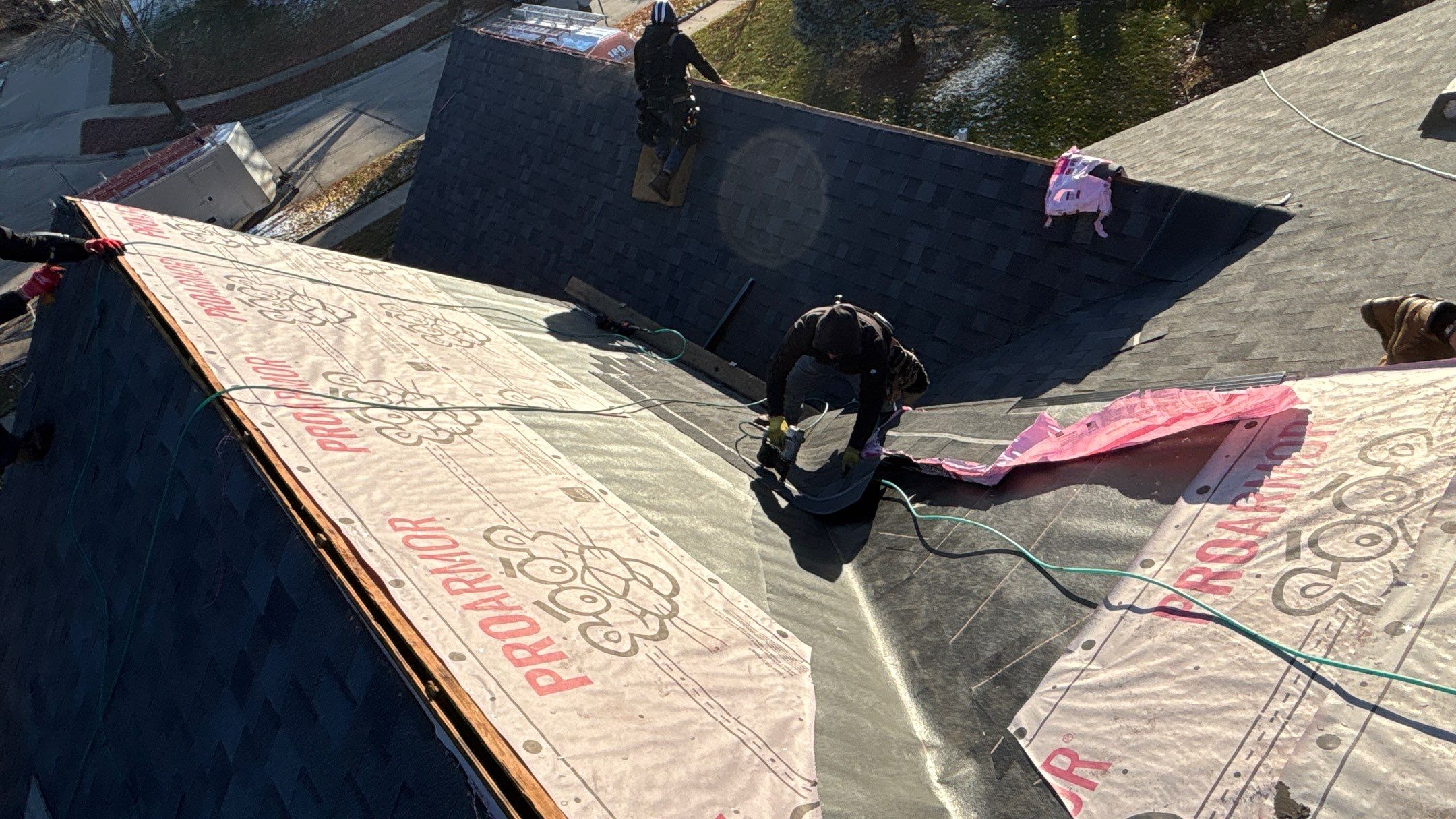 Roof Replacement using Owens Corning Williamsburg Grey by 180 Contractors