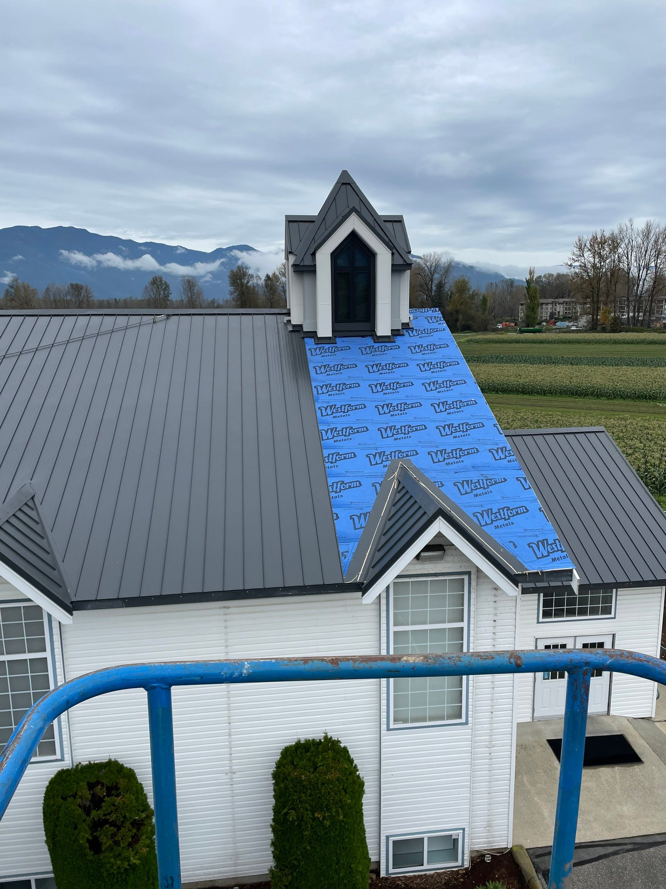 Commercial Shingle to Metal Conversion using Prolok 12 - 26g - Standard option by Top Notch Roofing Inc