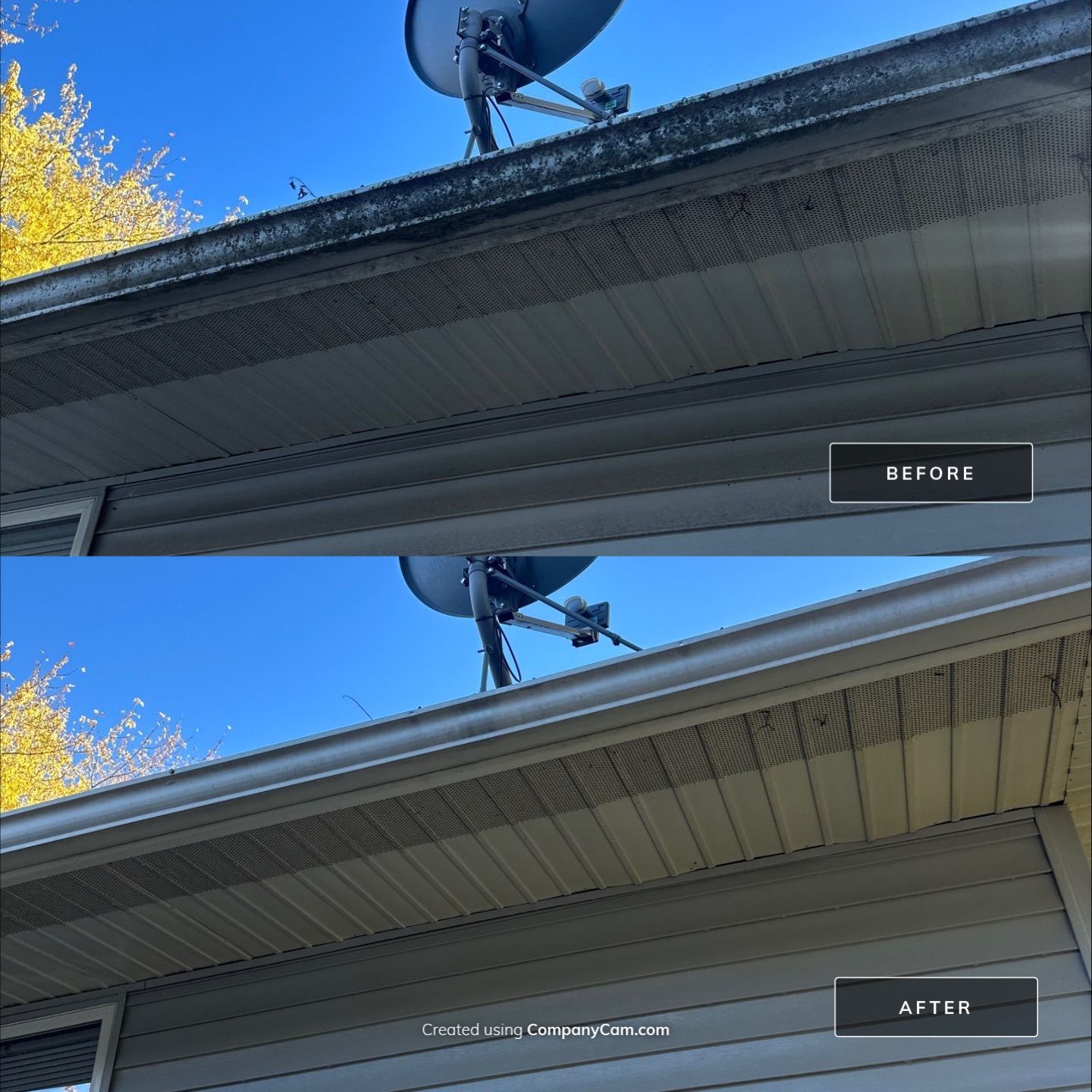 Project in Round Lake Beach by Simmons Power & Soft Washing