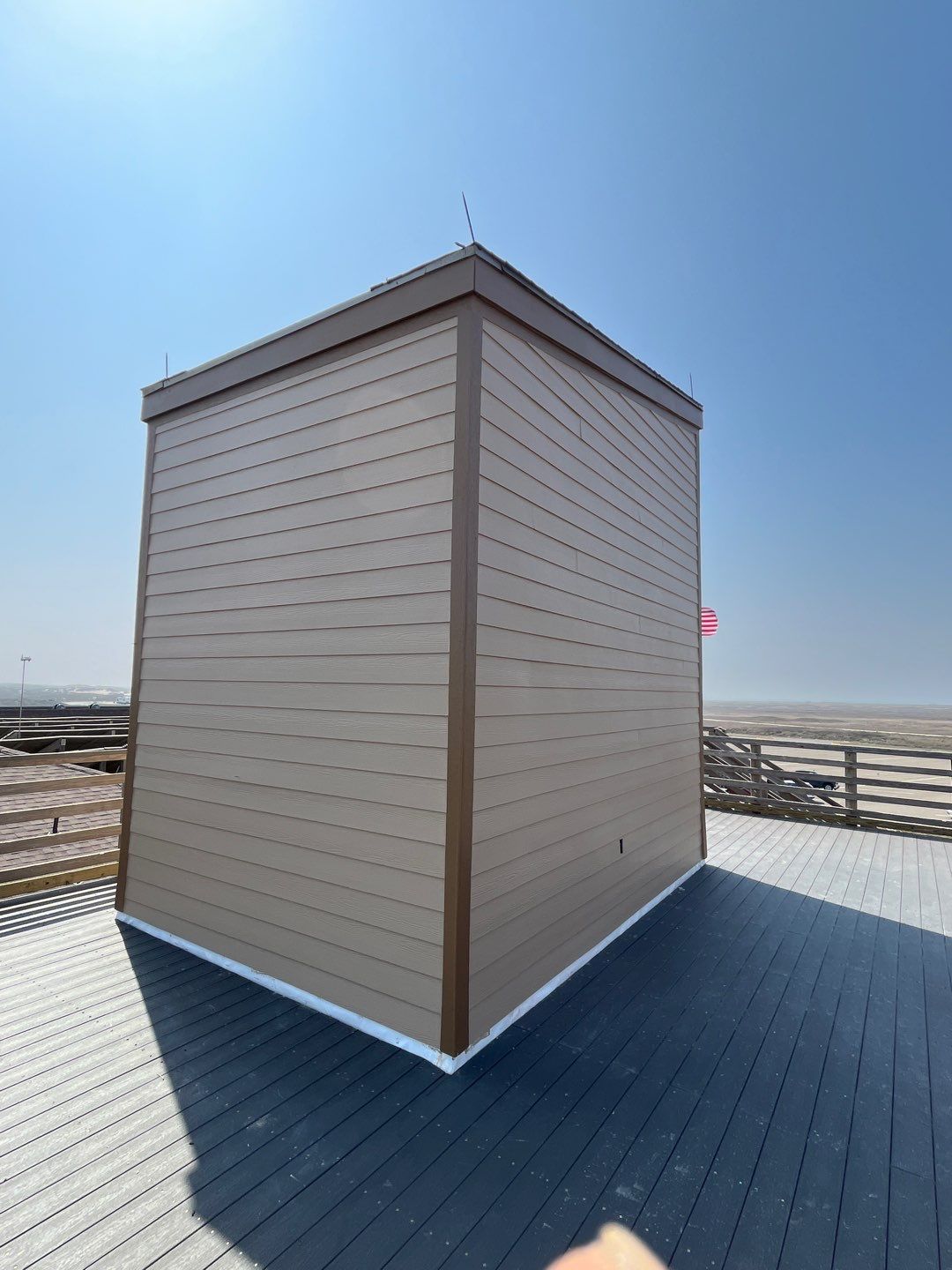 Padre Island National Seashore Malaquite Visitor Center Exterior remodel by Bayfront Roofing and Construction