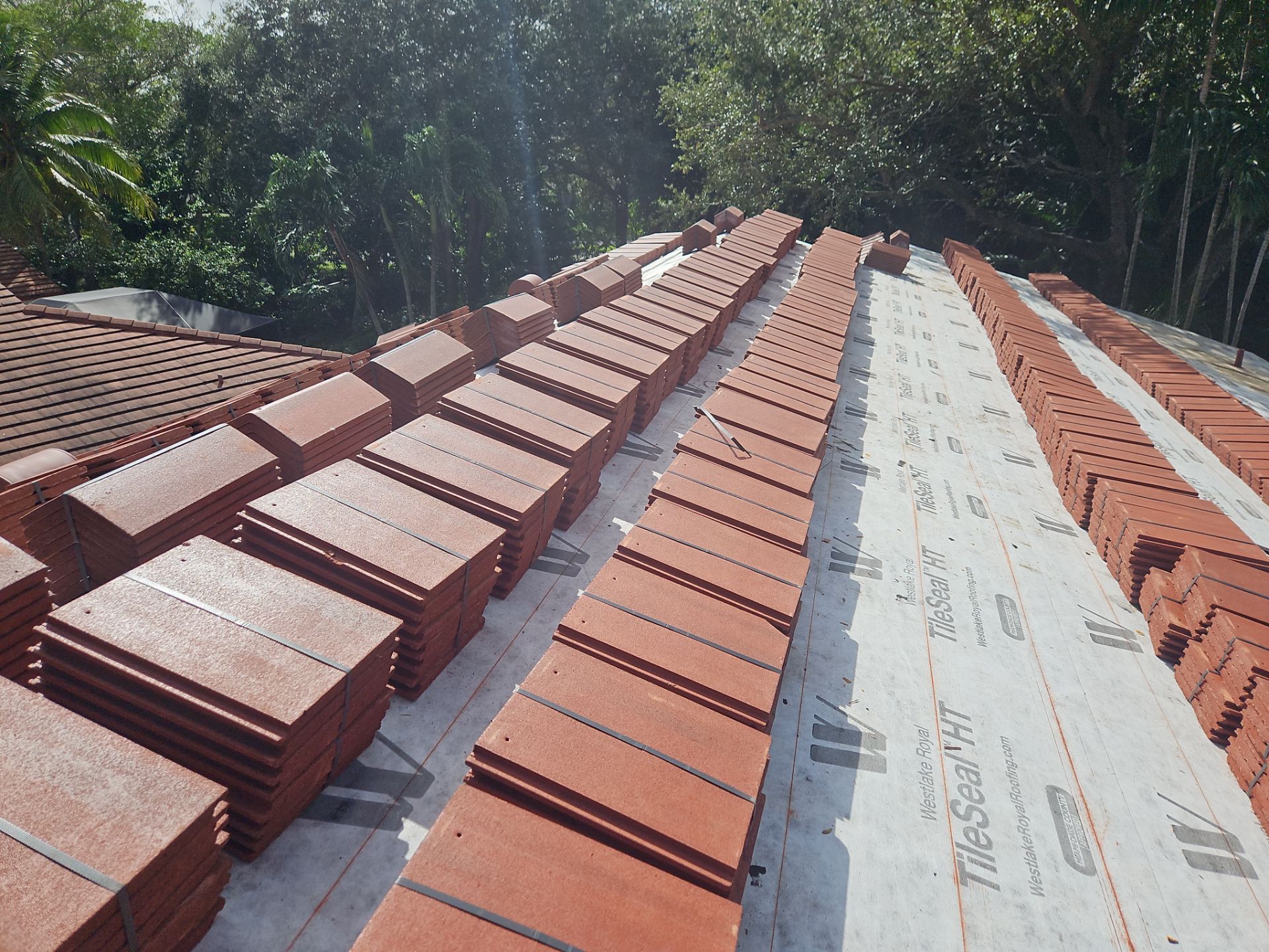 Residential Roofing Installation using Crown by BLUES BROTHERS CONSTRUCTION CORP