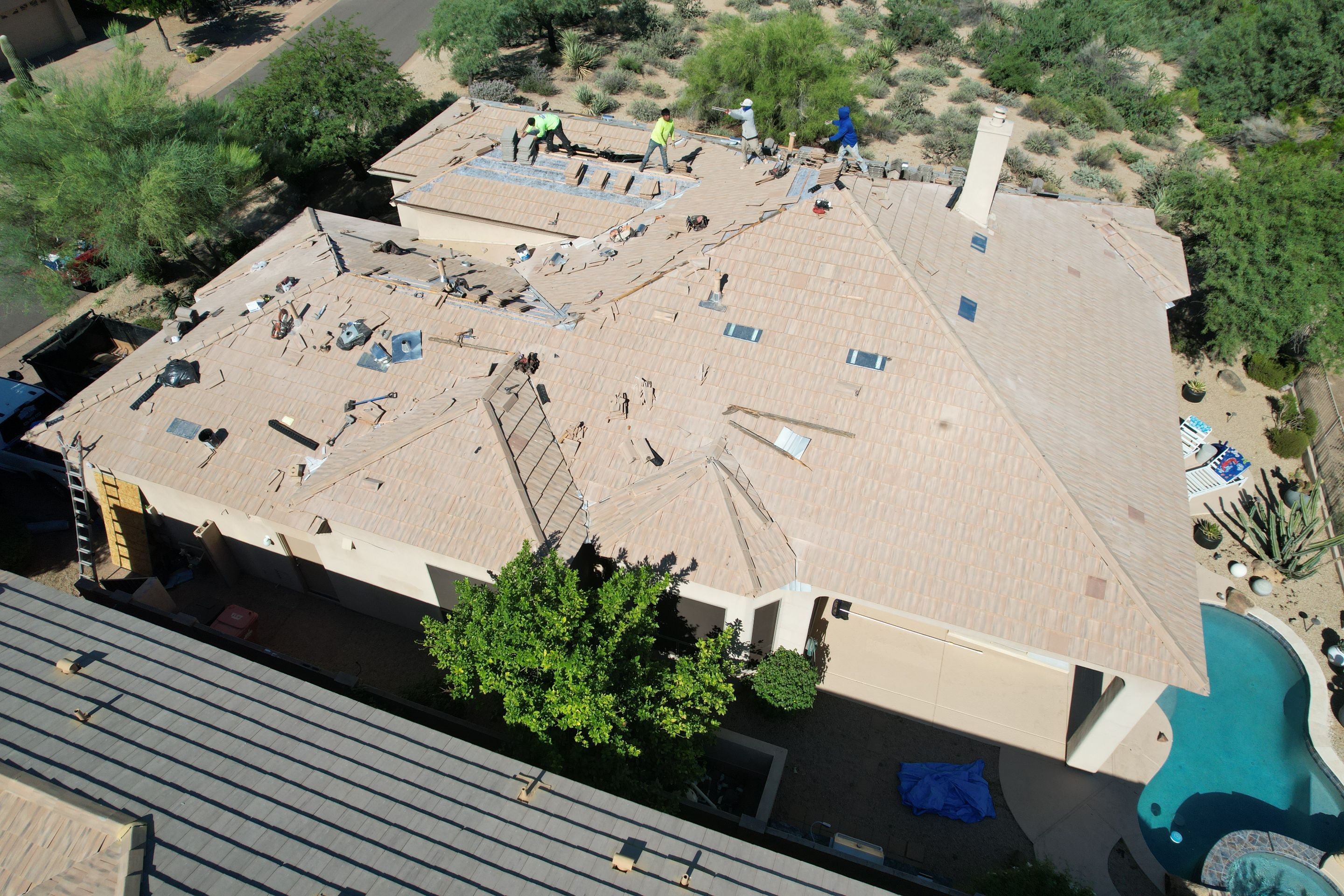 Project in Scottsdale, AZ by Showtime Roofing & Coatings LLC