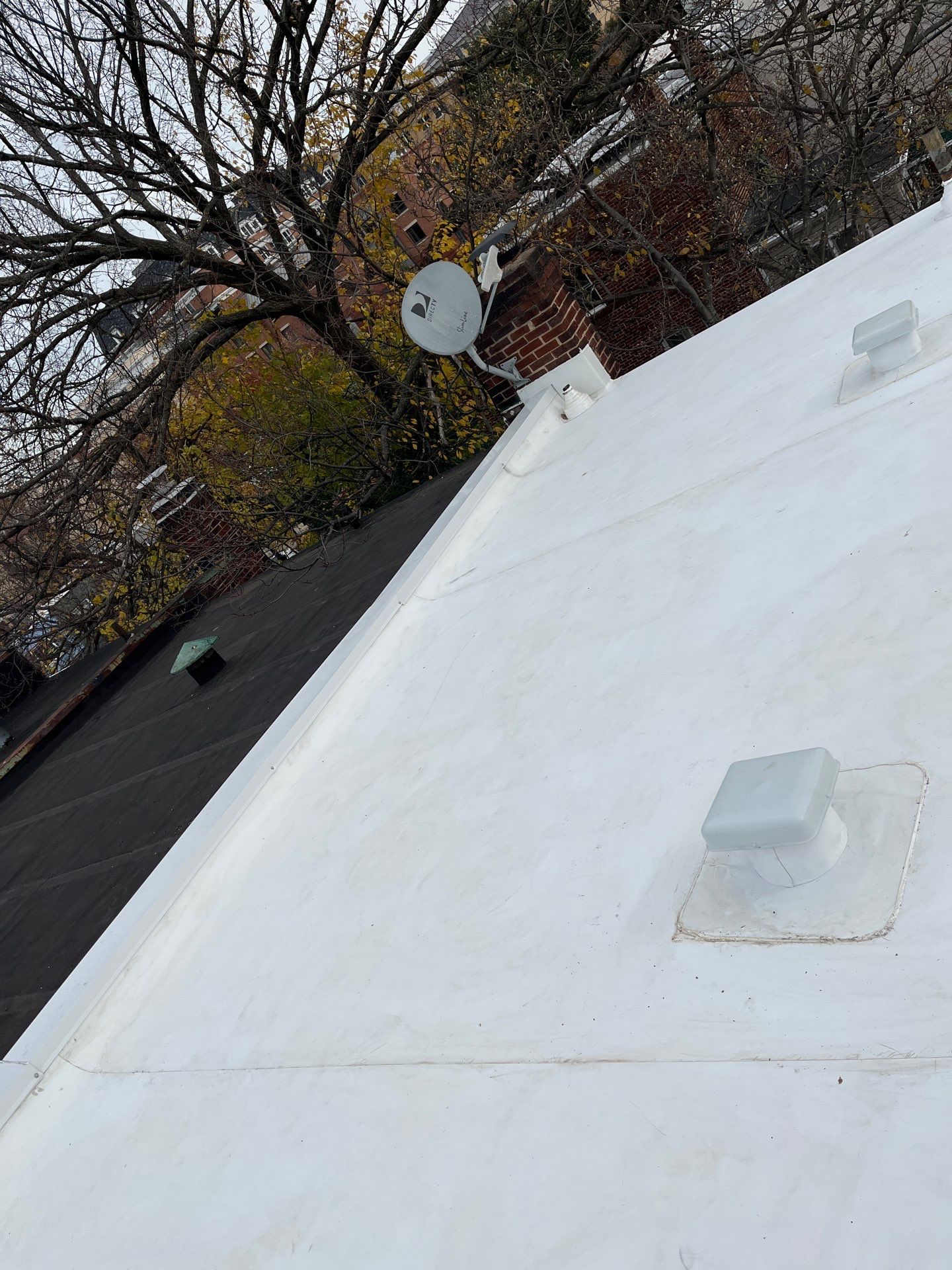 Alexandria: Residential Flat Roof Replacement with Mule Hide TPO Membrane by RM Banning, Inc.