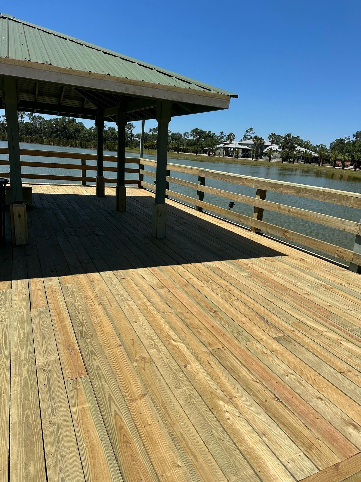 NEW WOOD DECK by TTS Remodeling corp & Genesis Restauration