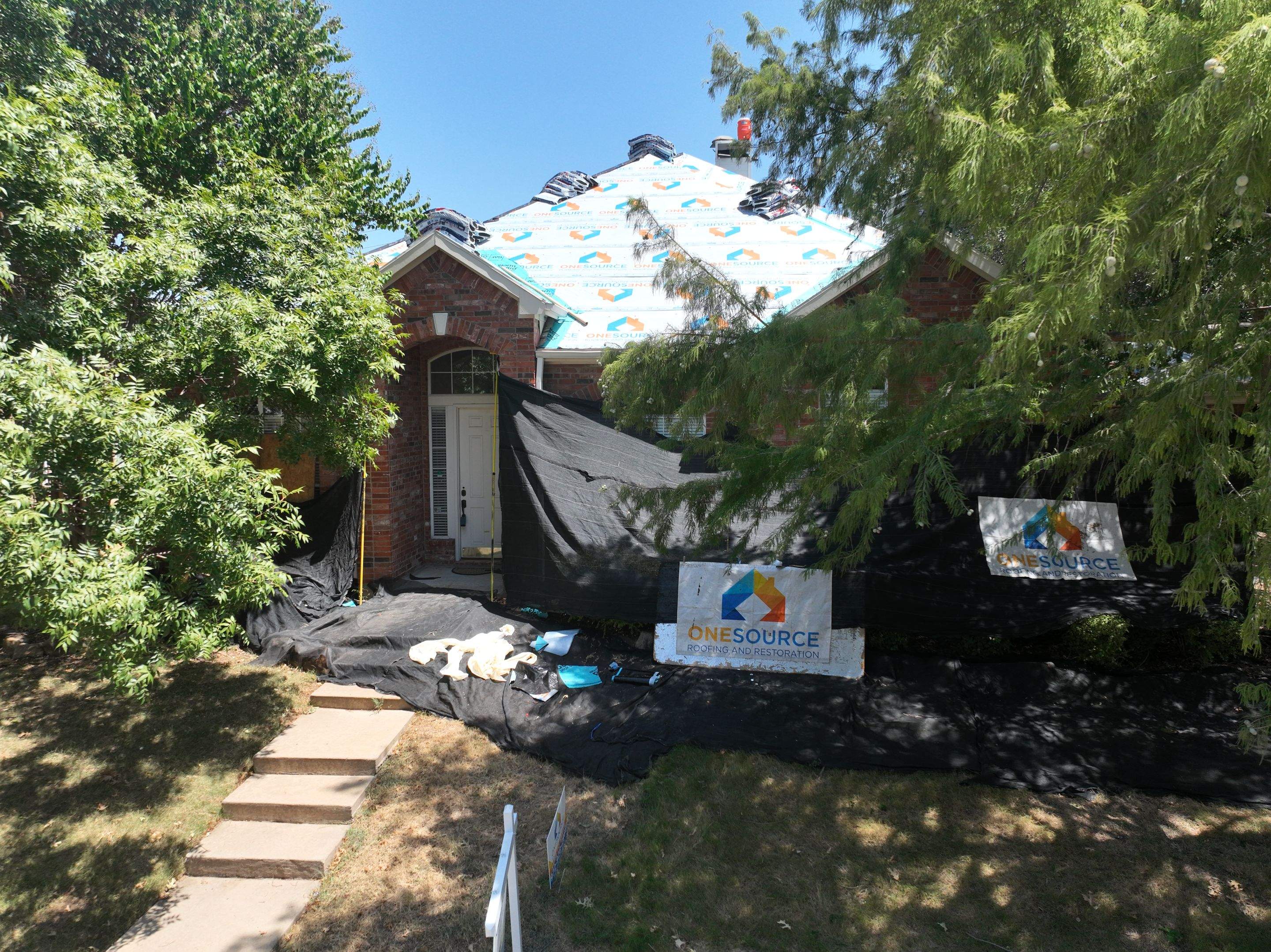 Residential Roofing Installation using TAMKO Heritage Weathered Wood by OneSource Roofing and Restoration