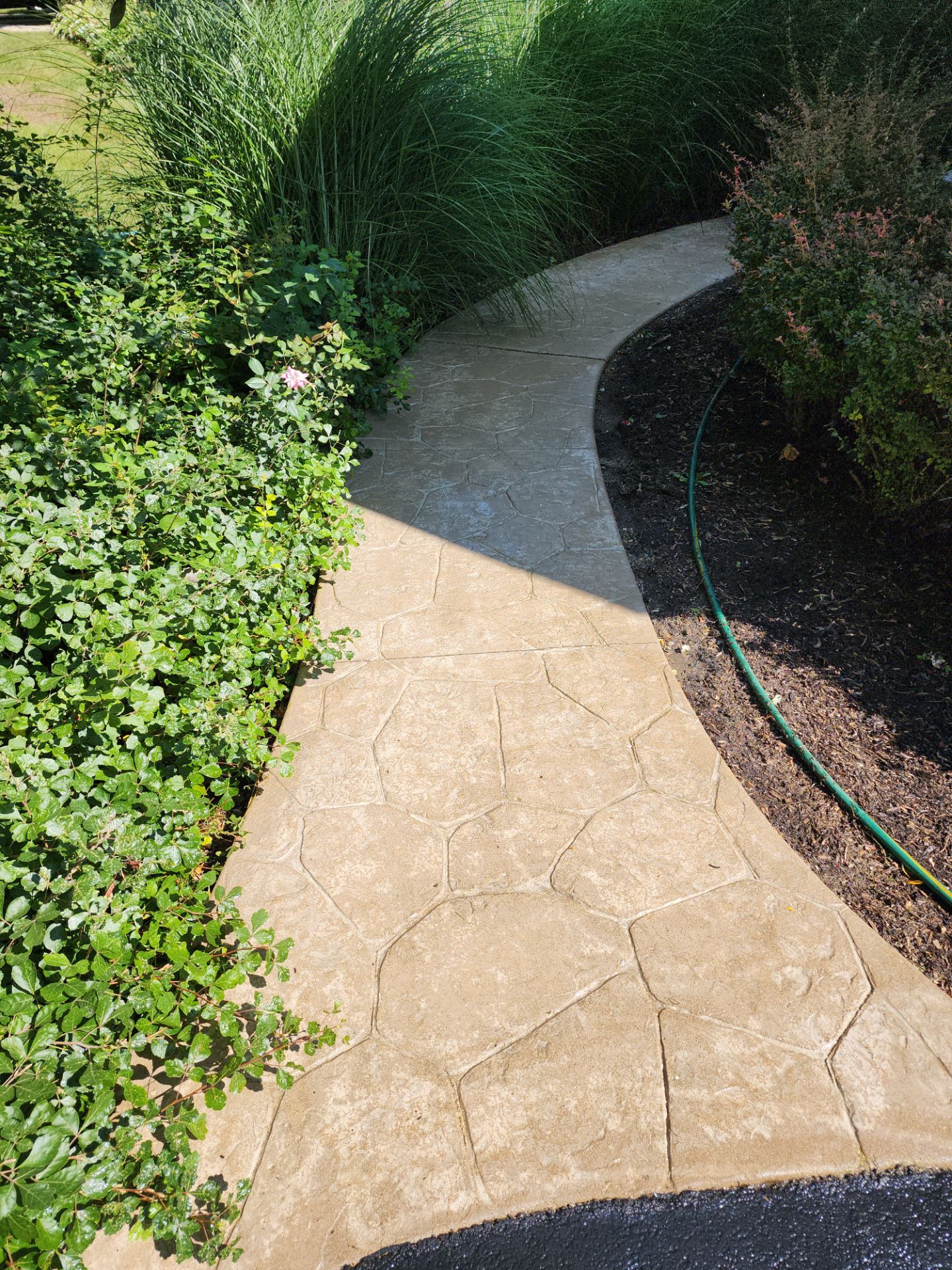 Stamped Concrete Surface Cleaning by Northern Power Washing LLC.