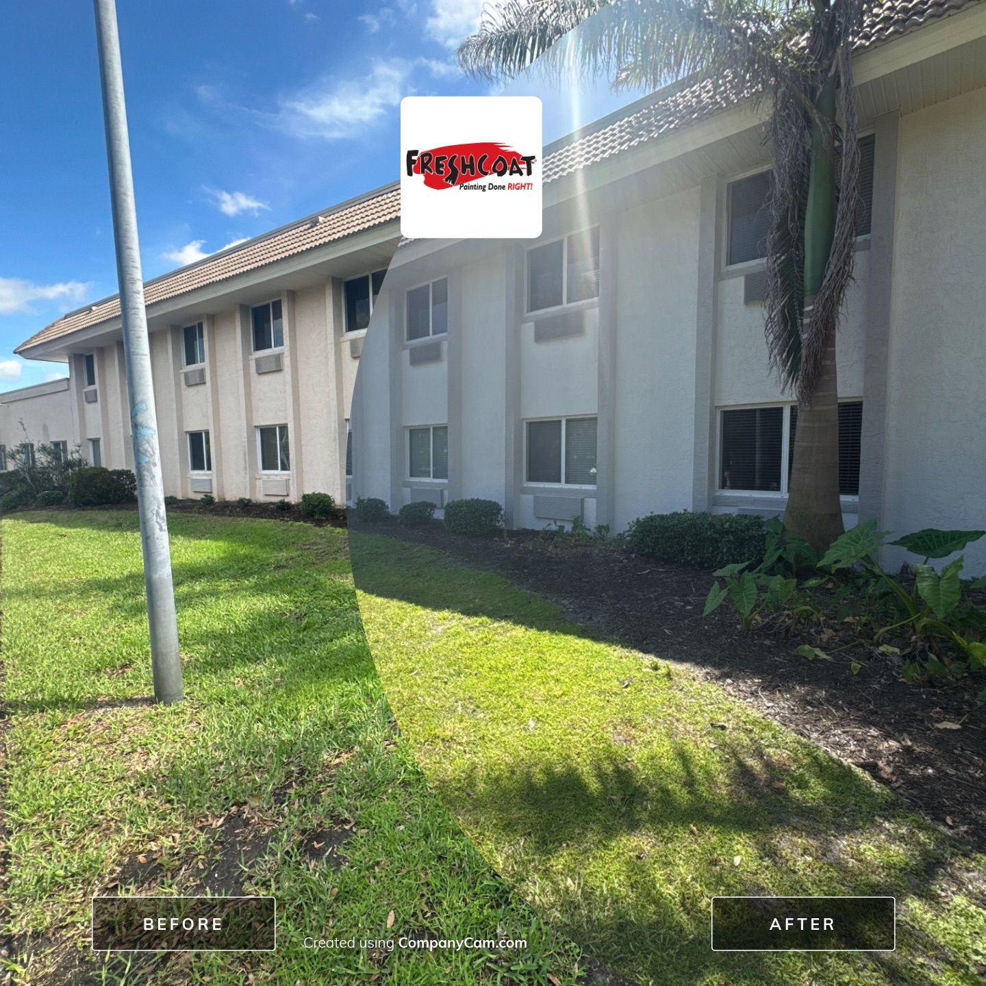Life Car Center of Punta Gorda - Commercial Exterior by Fresh Coat Painters
