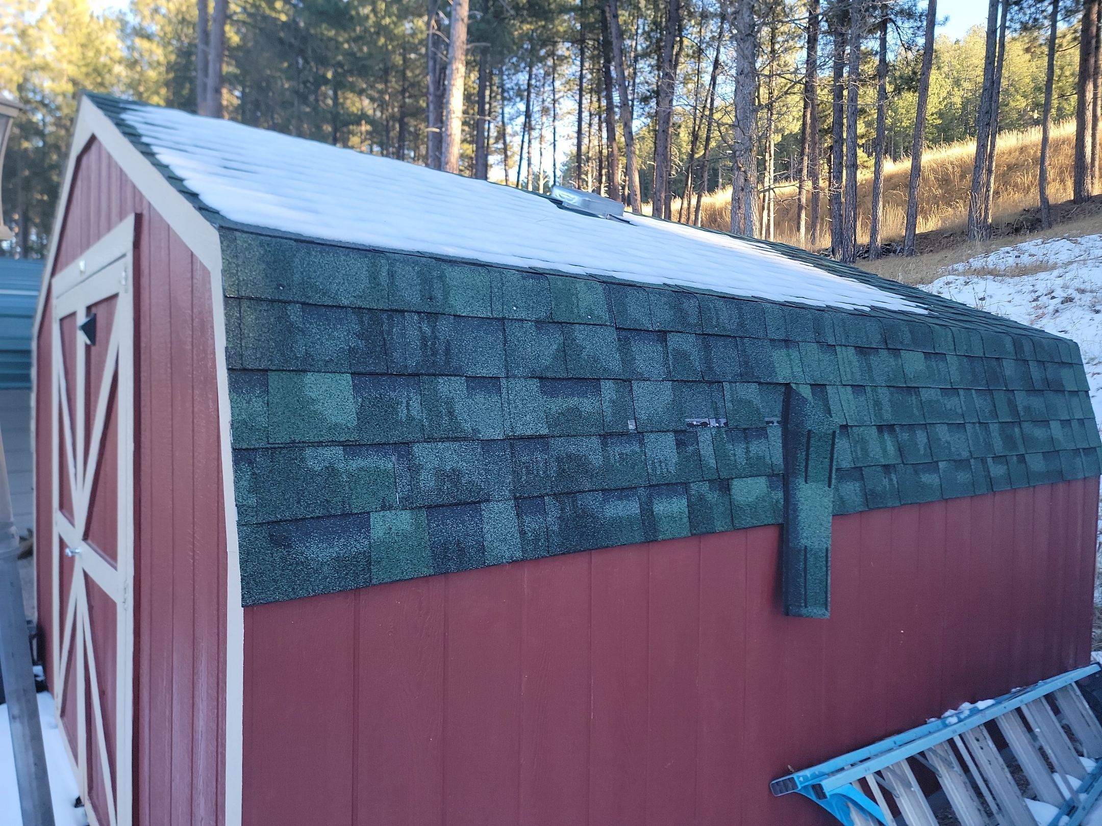 Euroshield install before hail season. by Weather-Tite Exteriors LLC
