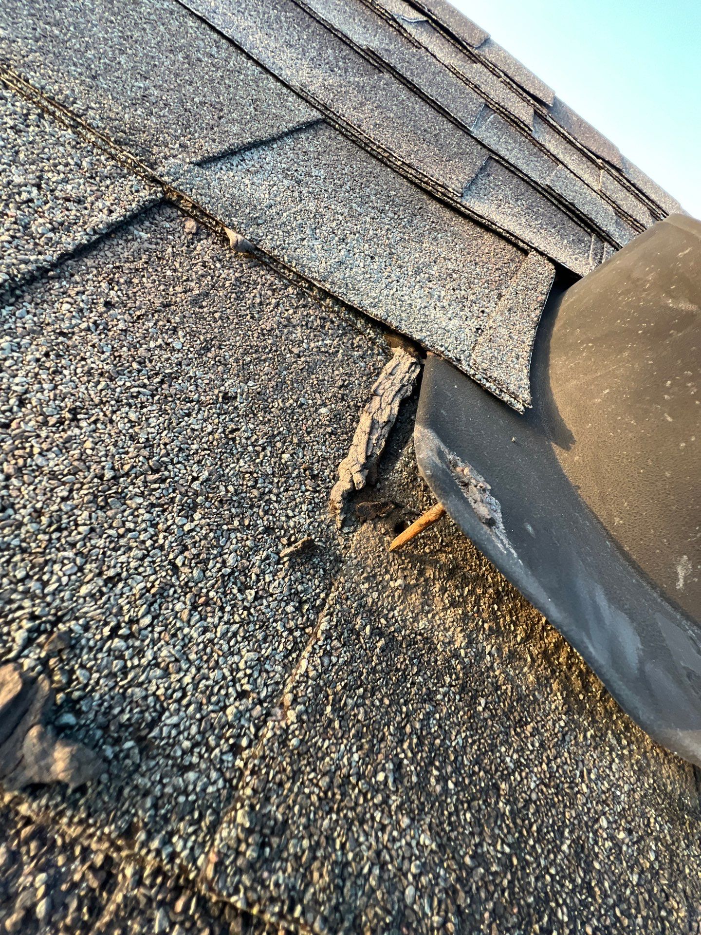 Hail Damage using Owen's Corning Duration (Lifetime) Shingles by Roof Repair Company