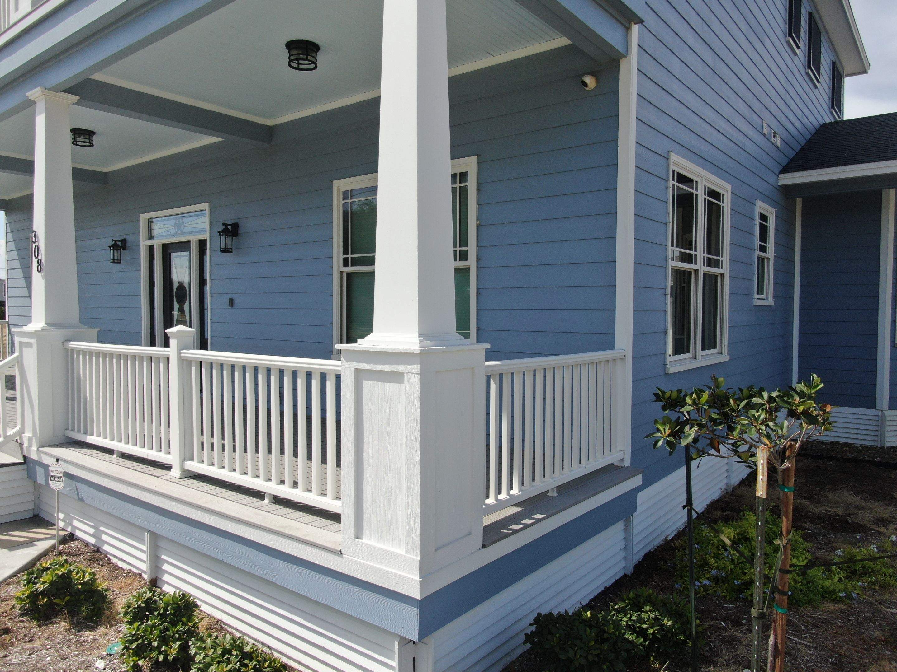 Portland Shore Porch Build and Custom Doors by Bayfront Roofing and Construction