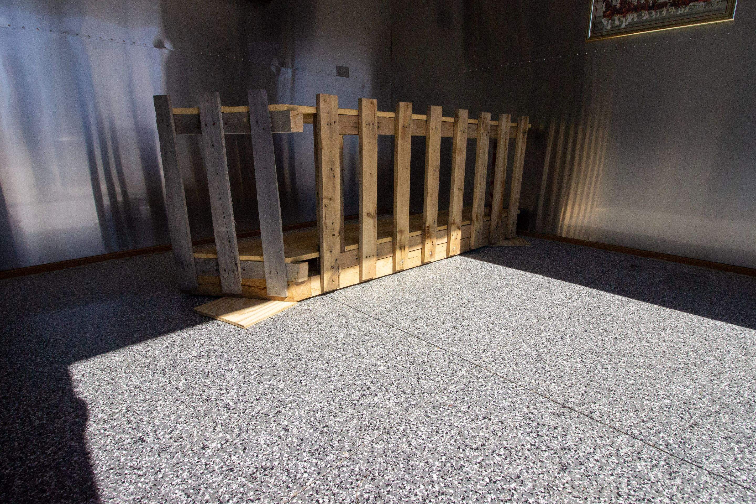 Garage Floor using Smoke by Your1DayFloor.com