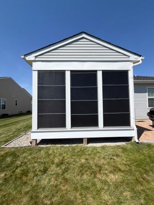 Screen Door Adjustment & Porch Window Rescreening by Laser Focused Solutions LLC