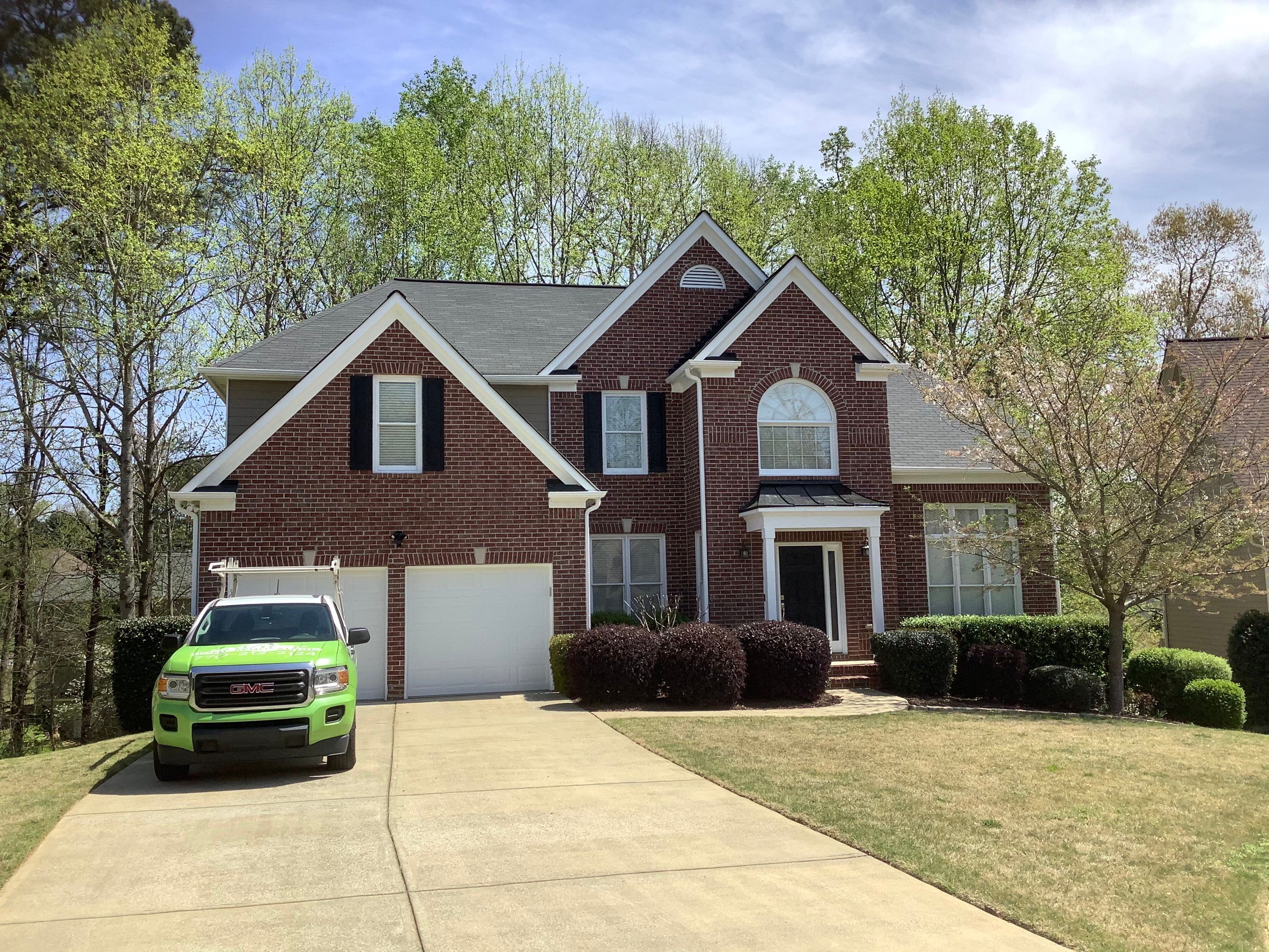 Residential Exterior Painting and Deck Refinishing Project in Kennesaw by Swift Home Renovations