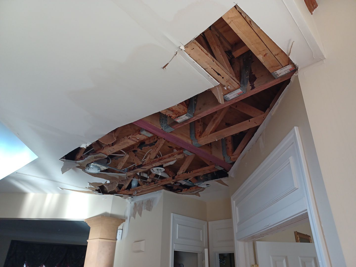 Project in West Bloomfield by EzDry Water Mitigation & Property Restoration