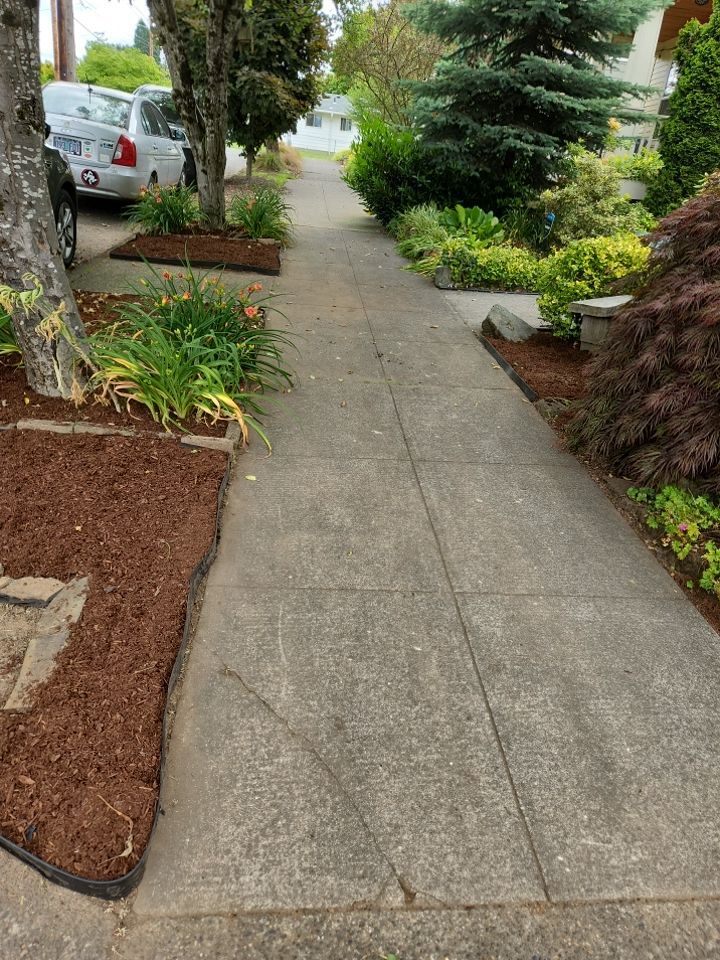 Deck, Patio and Drive Wash using Surface washer by Willamette Outdoor Wash LLC