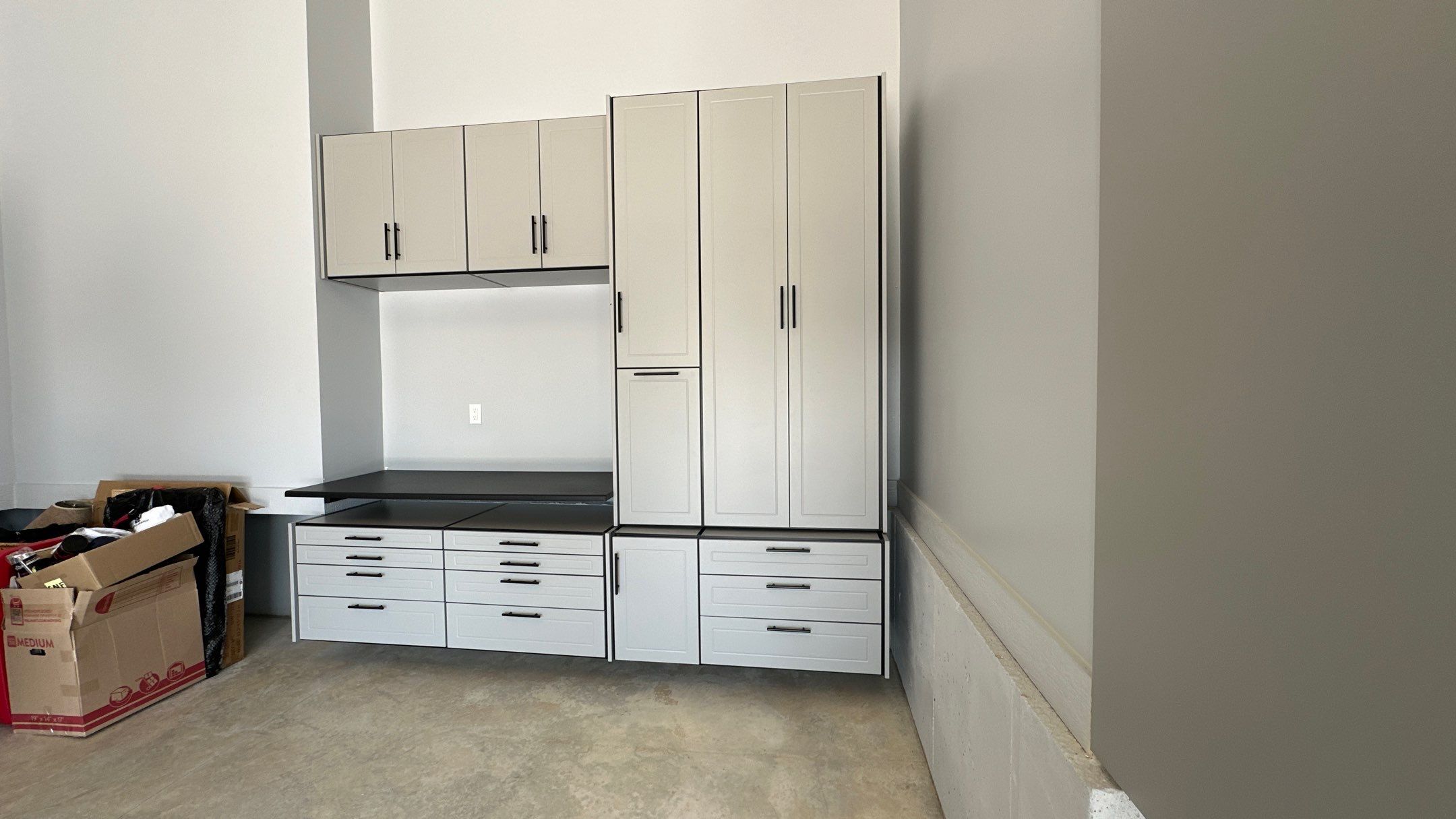 Tom S. made storage a priority in his garage by Banner Garage