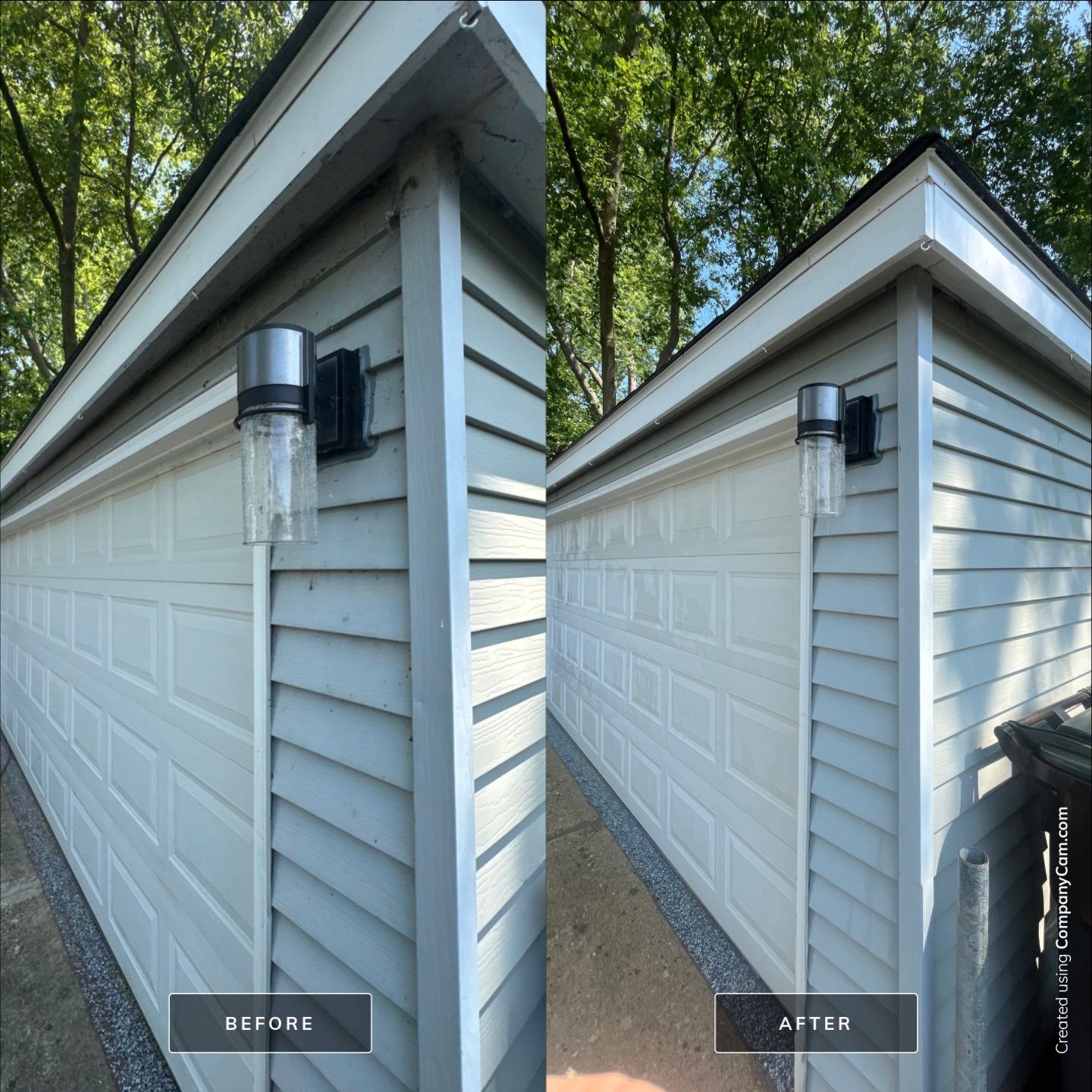 Project in Wauconda by Simmons Power & Soft Washing