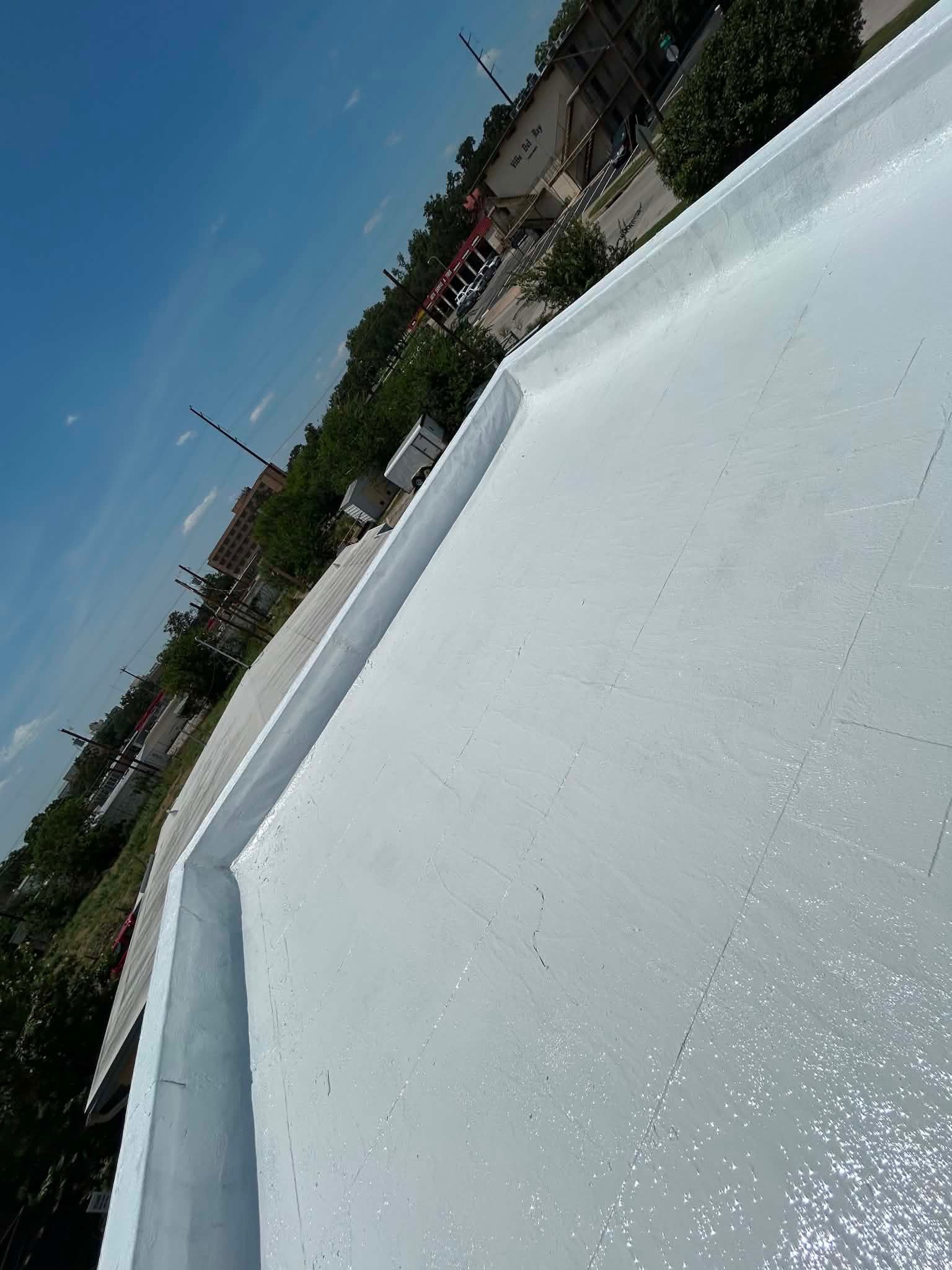 Commercial Flat Roof Coating and Restoration in Austin by RoofsOnly.com