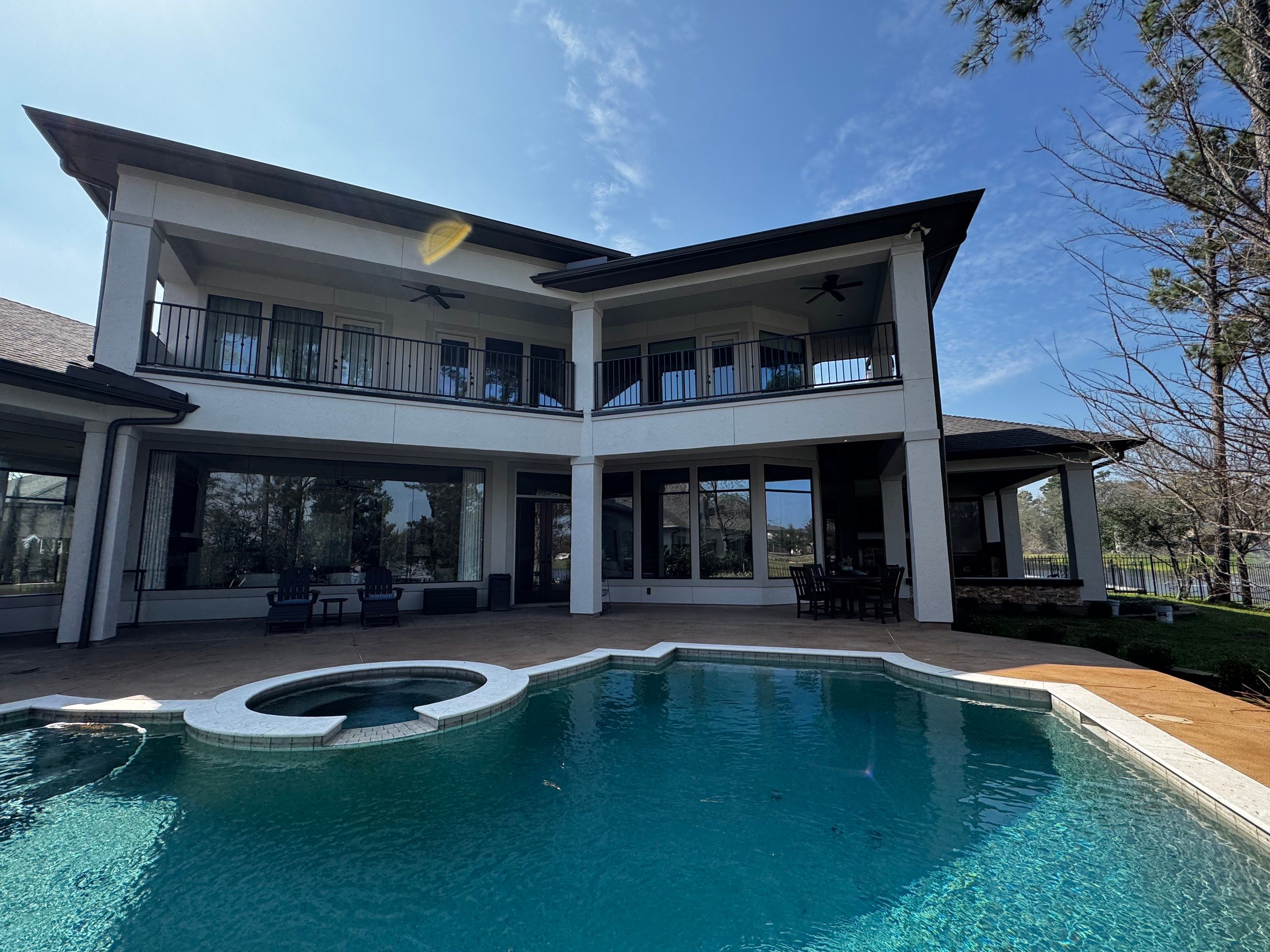Complete Exterior Painting and Stucco Refinishing in Spring by Rolling Nations