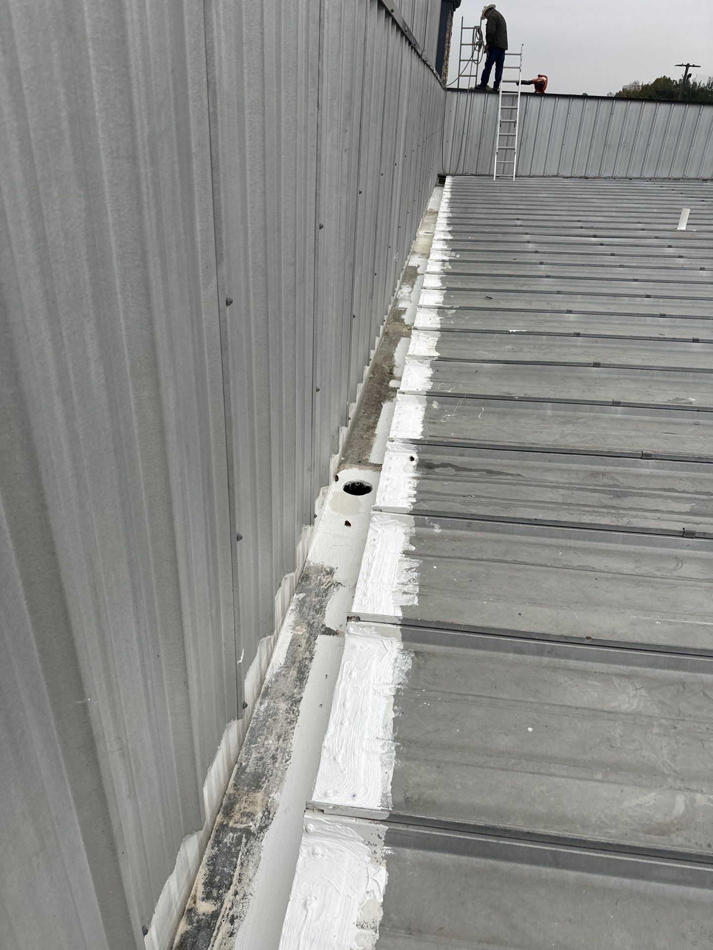 Metal Roof Leak Repair by Associates Roofing Unlimited